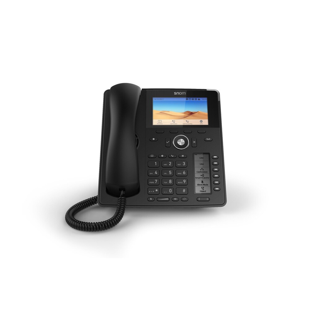 Snom Festnetztelefon »D785 Schwarz«