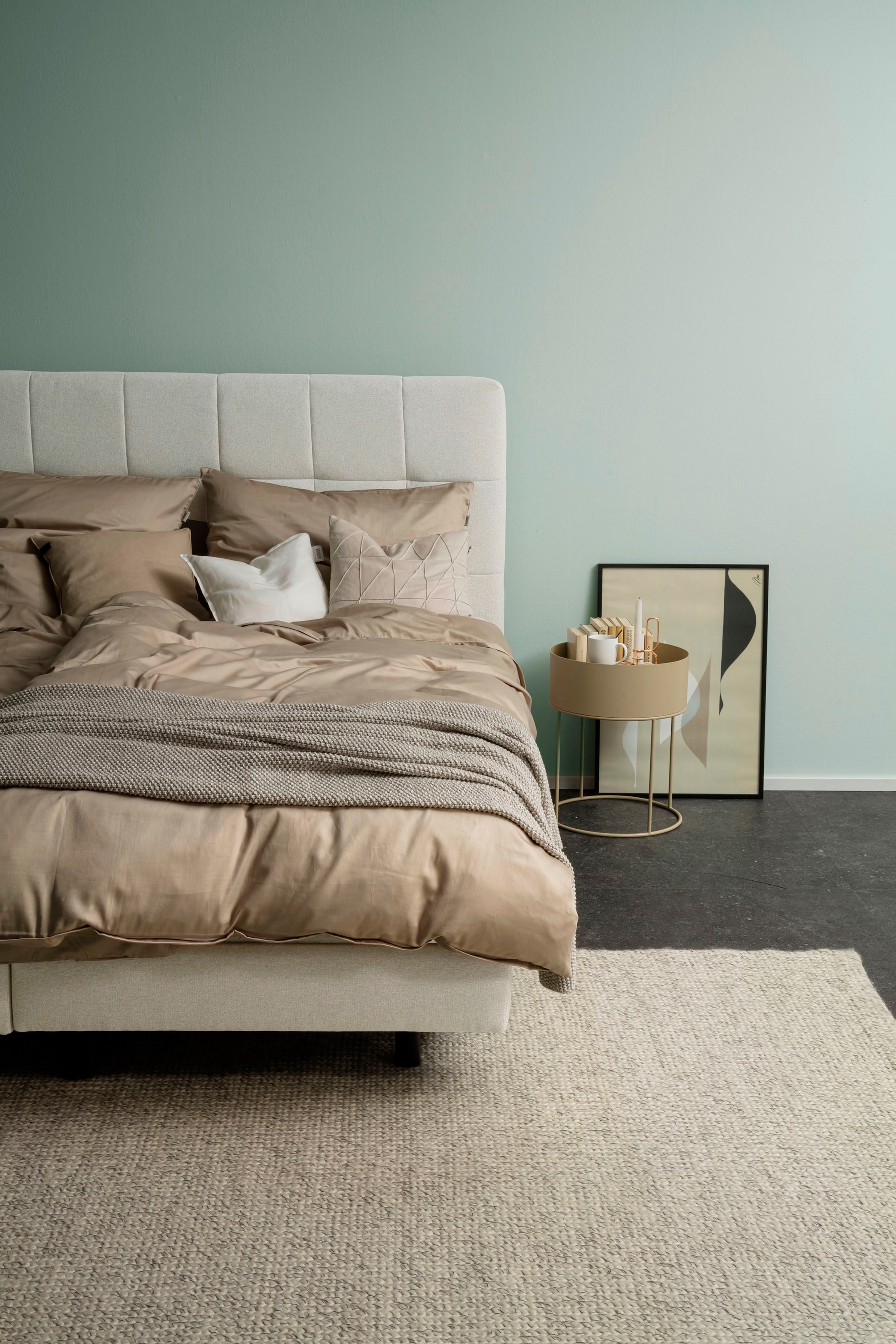 SCHÖNER WOHNEN-Kollektion Bettwäsche »Pure in Gr. 135x200, 155x220 oder 200x200 cm«, Bettwäsche aus Baumwolle in Satin-Qualität, unifarbene Bettwäsche