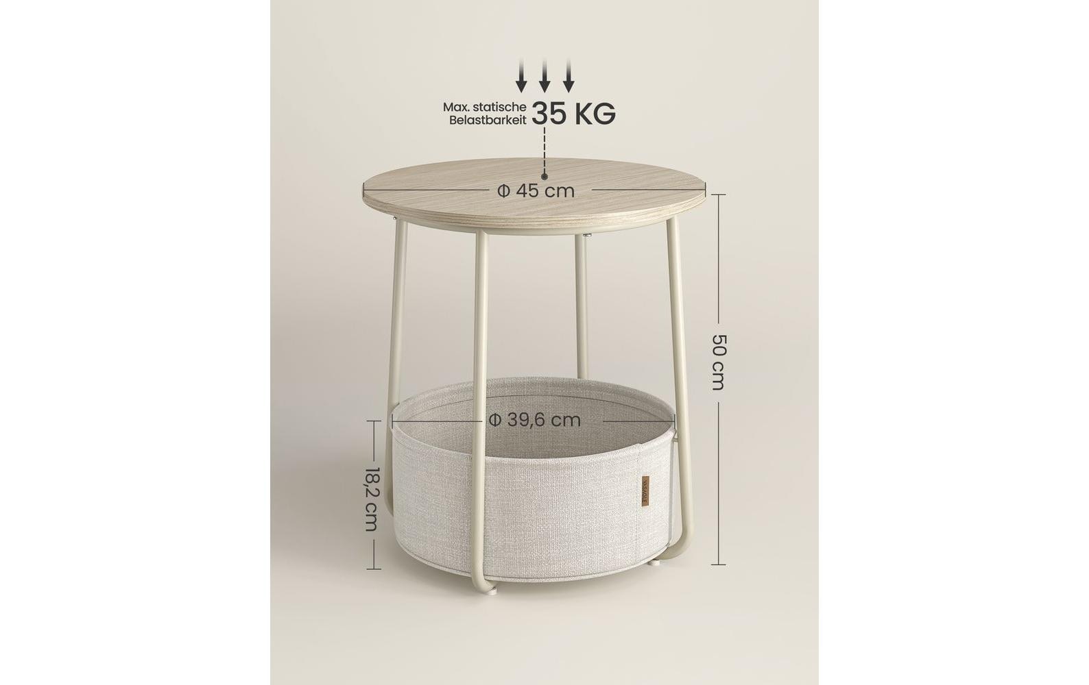 VASAGLE Couchtisch »45 x 51 cm«
