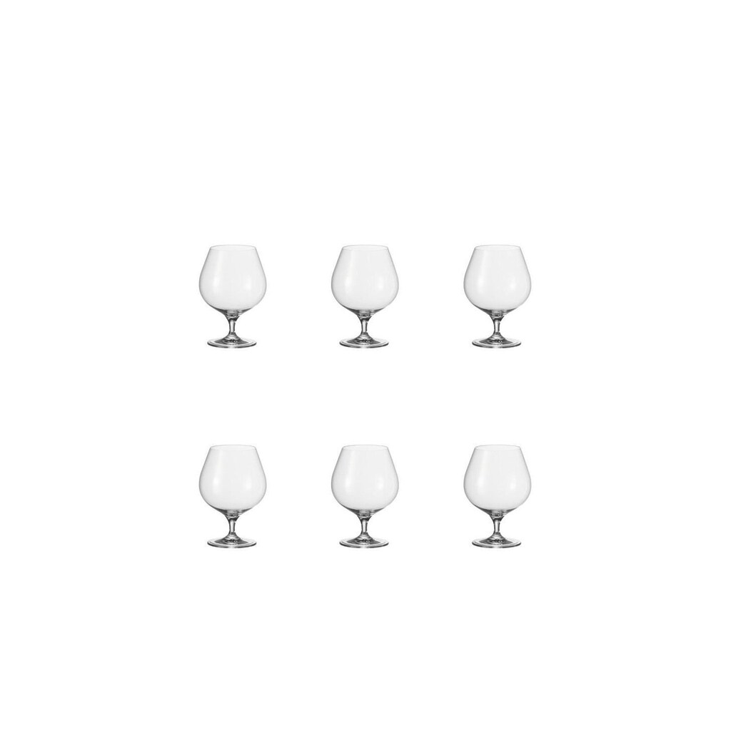 LEONARDO Cognacglas »Cheers 700 ml,«, (6 tlg.)