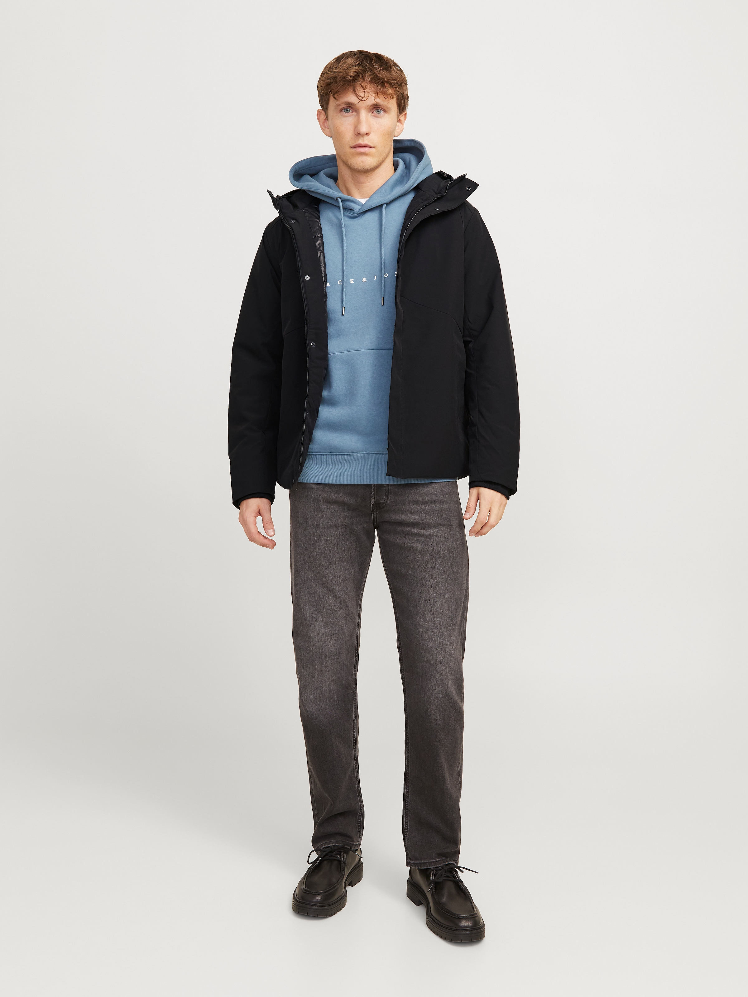 Jack & Jones Kurzjacke »JJEKEEN JACKET SN«, mit Kapuze