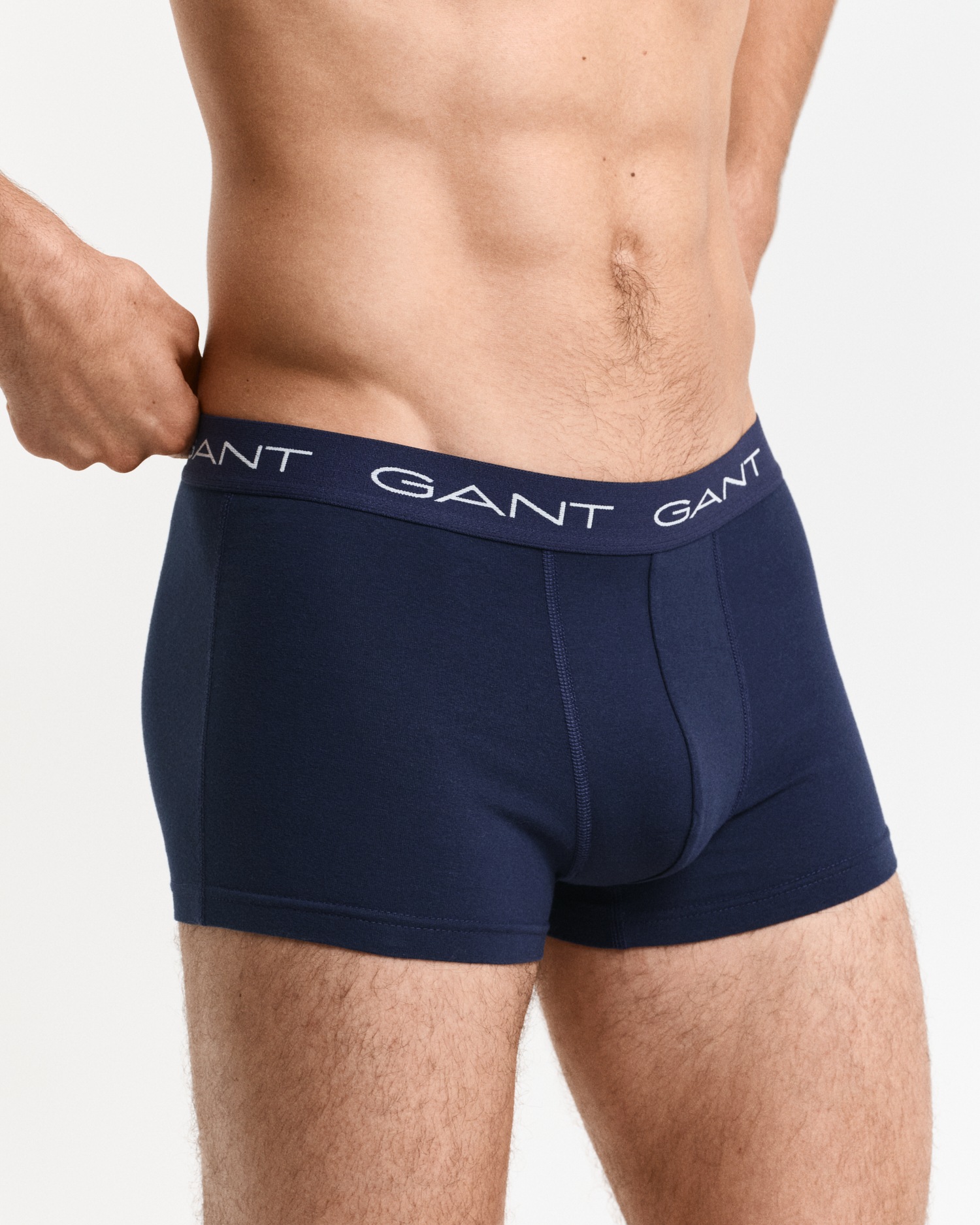 Gant Boxershorts »TRUNK 7-PACK«, (Packung, 7 St., 7), mit elastischem Logobund