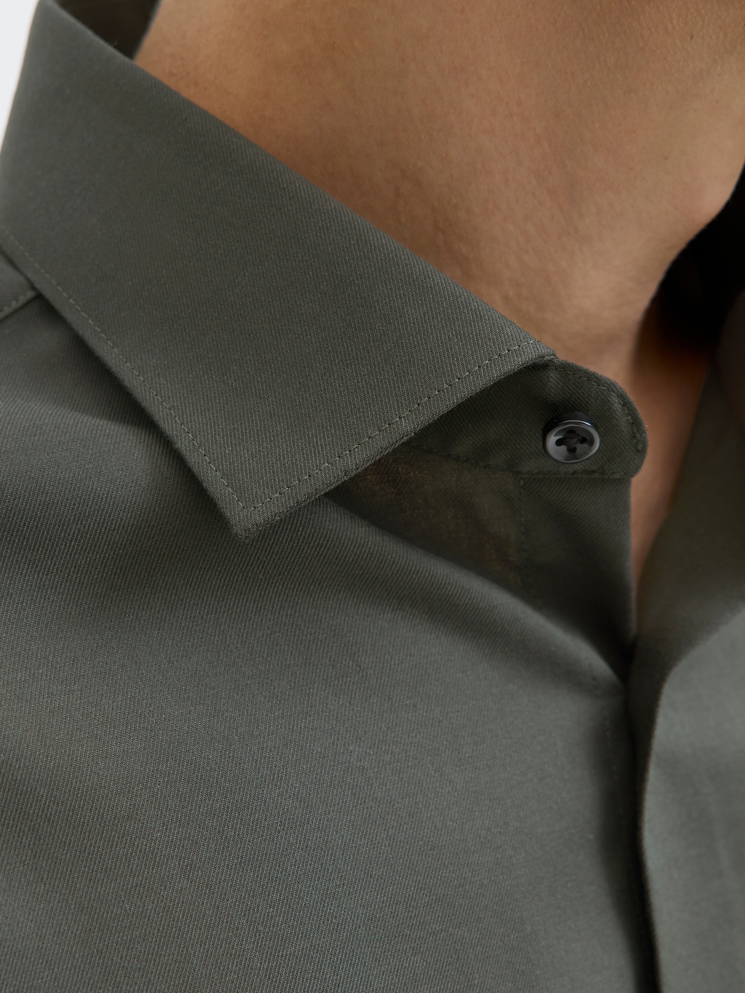 Jack & Jones Langarmhemd »JPRBLAPARKER Slim Fit Hemd, atmungsaktiv, ideal für den Alltag«, unifarben, modisch, slim fit, Baumwolle, Hemdkragen
