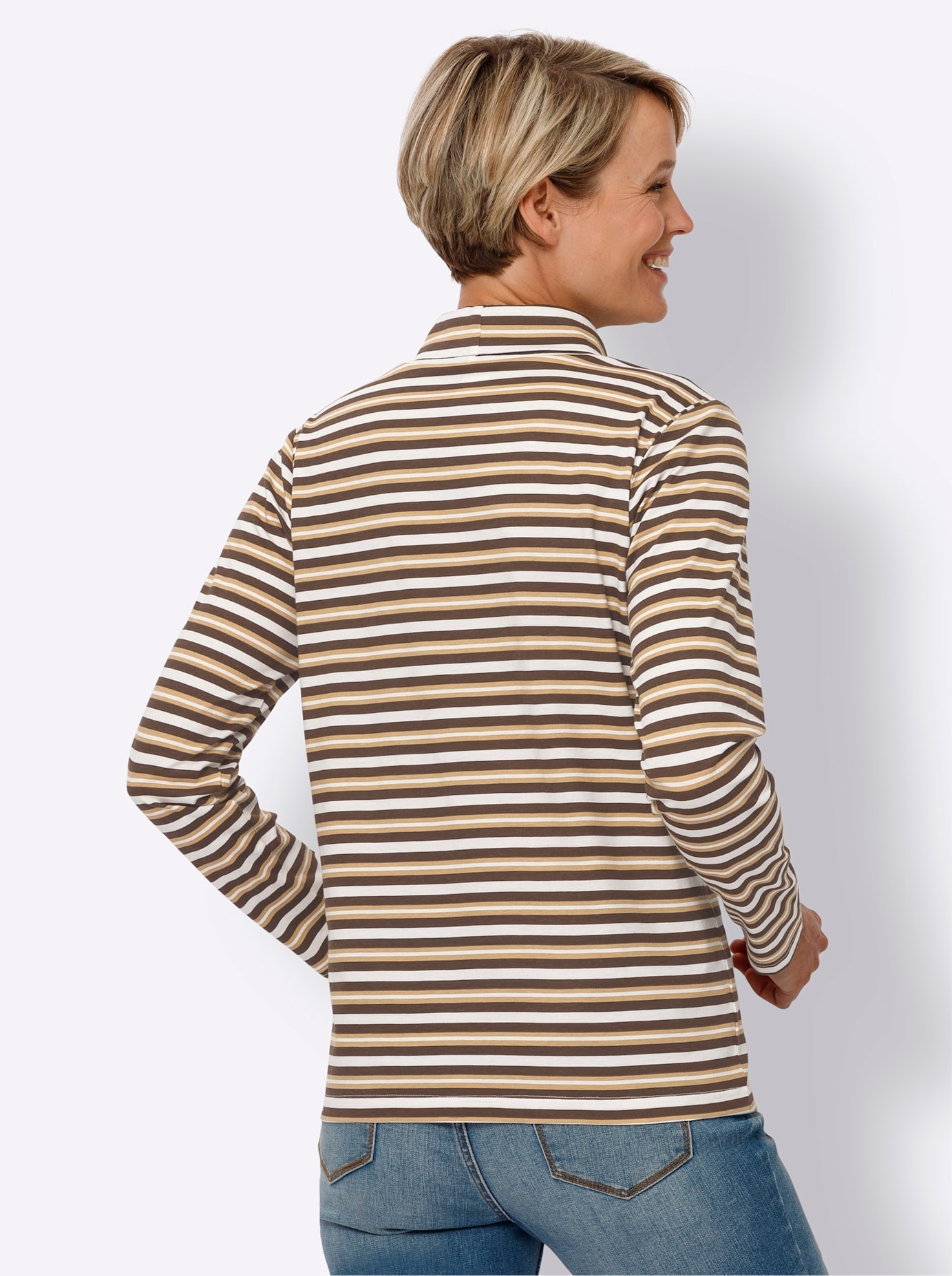 Classic Basics Rollkragenshirt »Rollkragen-Shirt«, (1 tlg.)