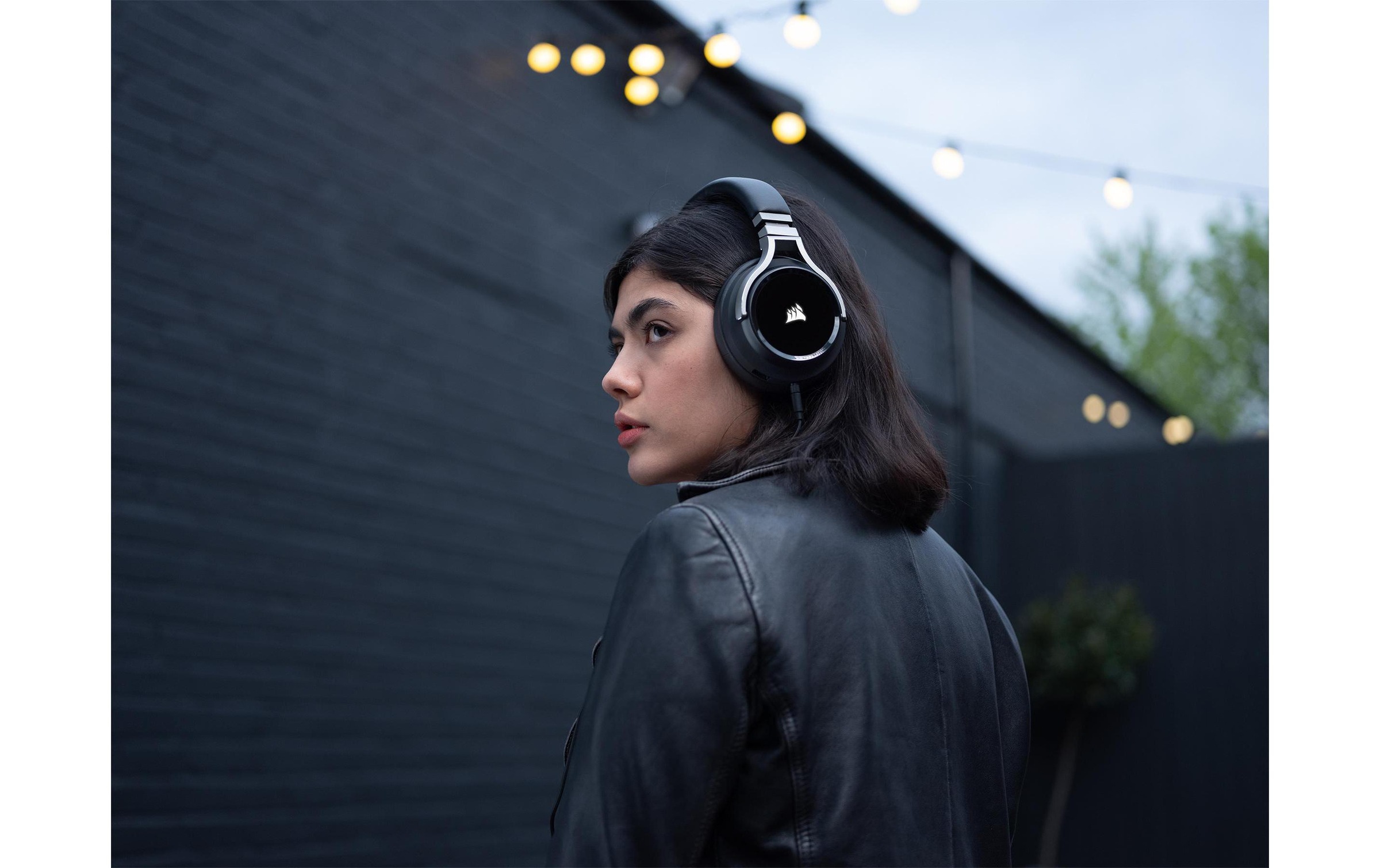 Corsair Gaming-Headset »Virtuoso RGB Wireless Carbon«, Mikrofon abnehmbar