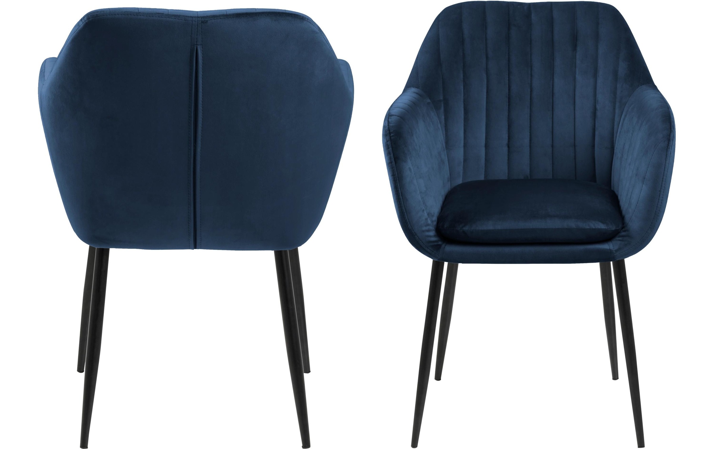 AC Design Stuhl »Emilia Dunkelblau«