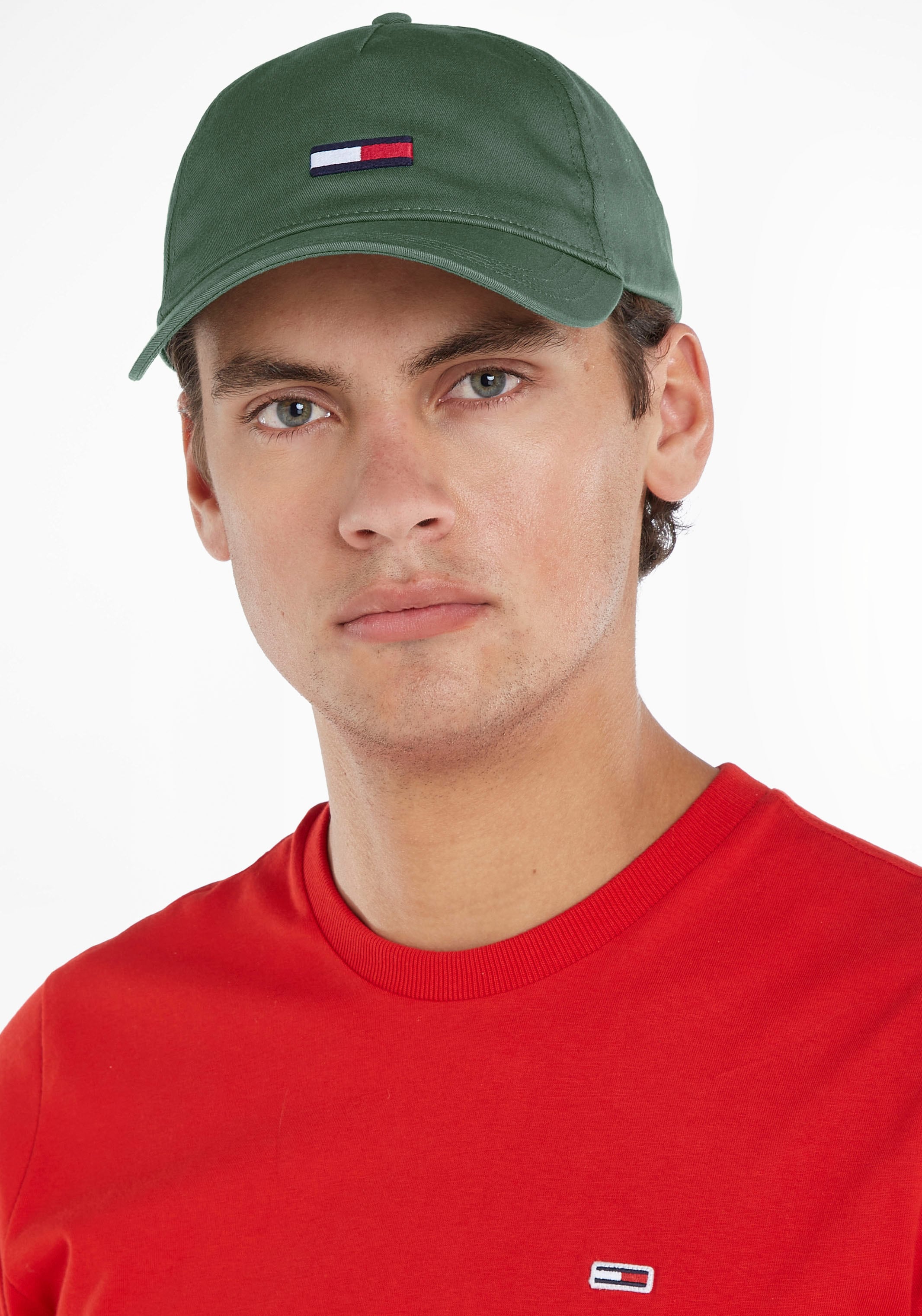 Baseball CAP«, gestickter online Jeans Cap | Tommy FLAG shoppen mit Jelmoli-Versand Flag-Applikation »TJM
