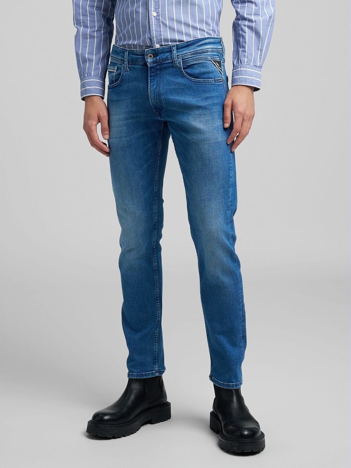 Replay Straight-Jeans "GROVER" in vielen verschiedenen Waschungen, mit Stretch
