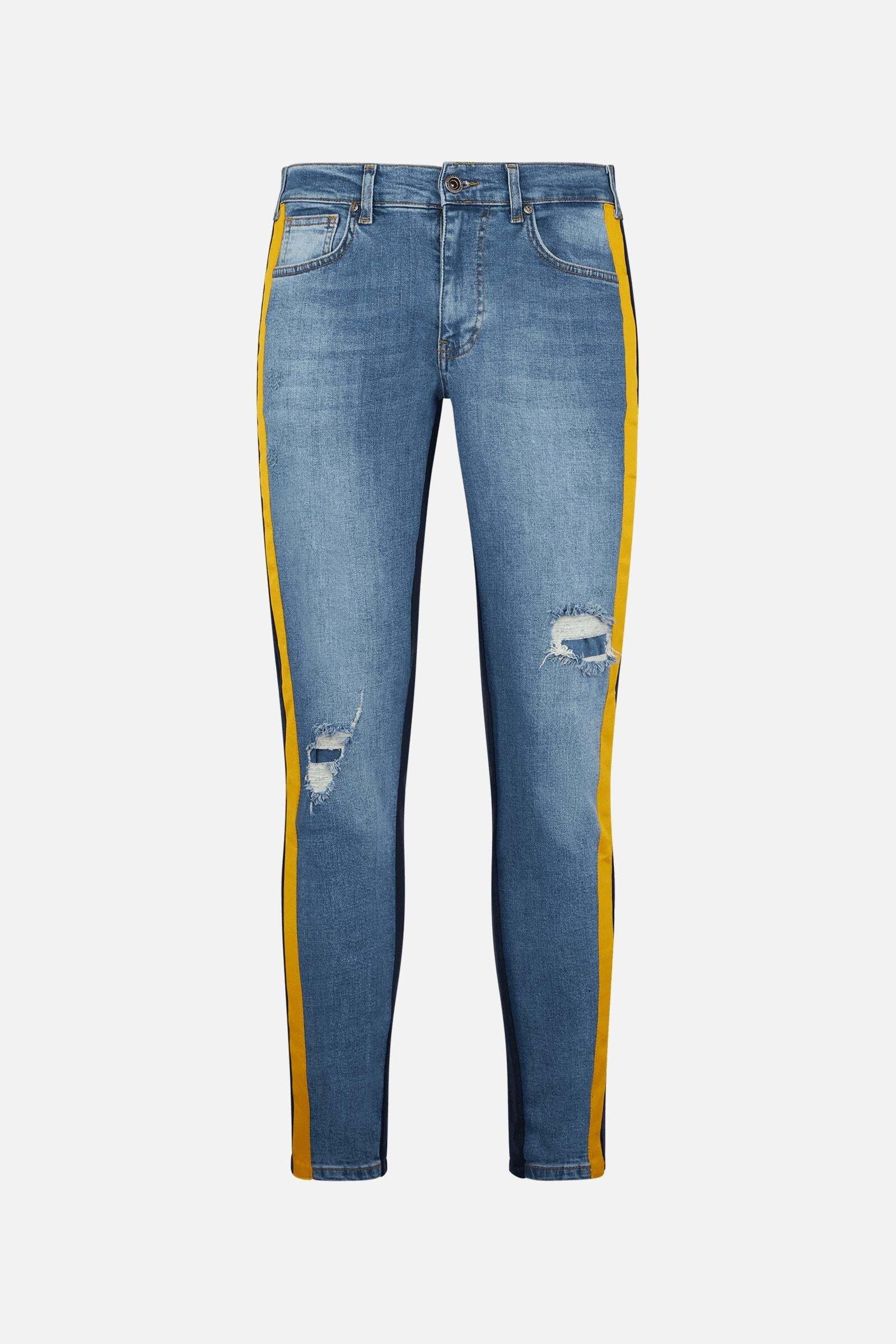 BOXEUR DES RUES Relax-fit-Jeans »Jeans Mixed Fabric Jeans«
