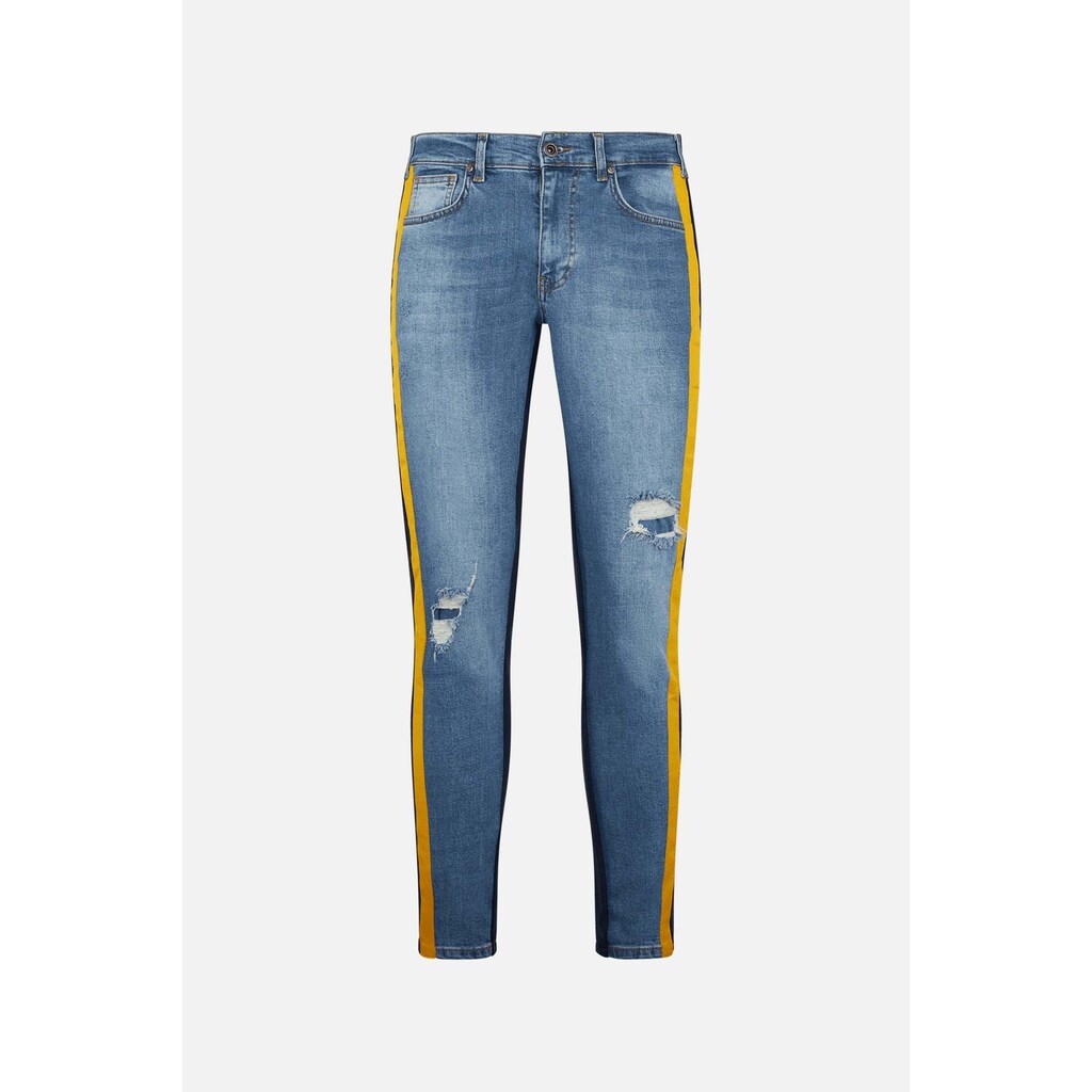 BOXEUR DES RUES Relax-fit-Jeans »Jeans Mixed Fabric Jeans«