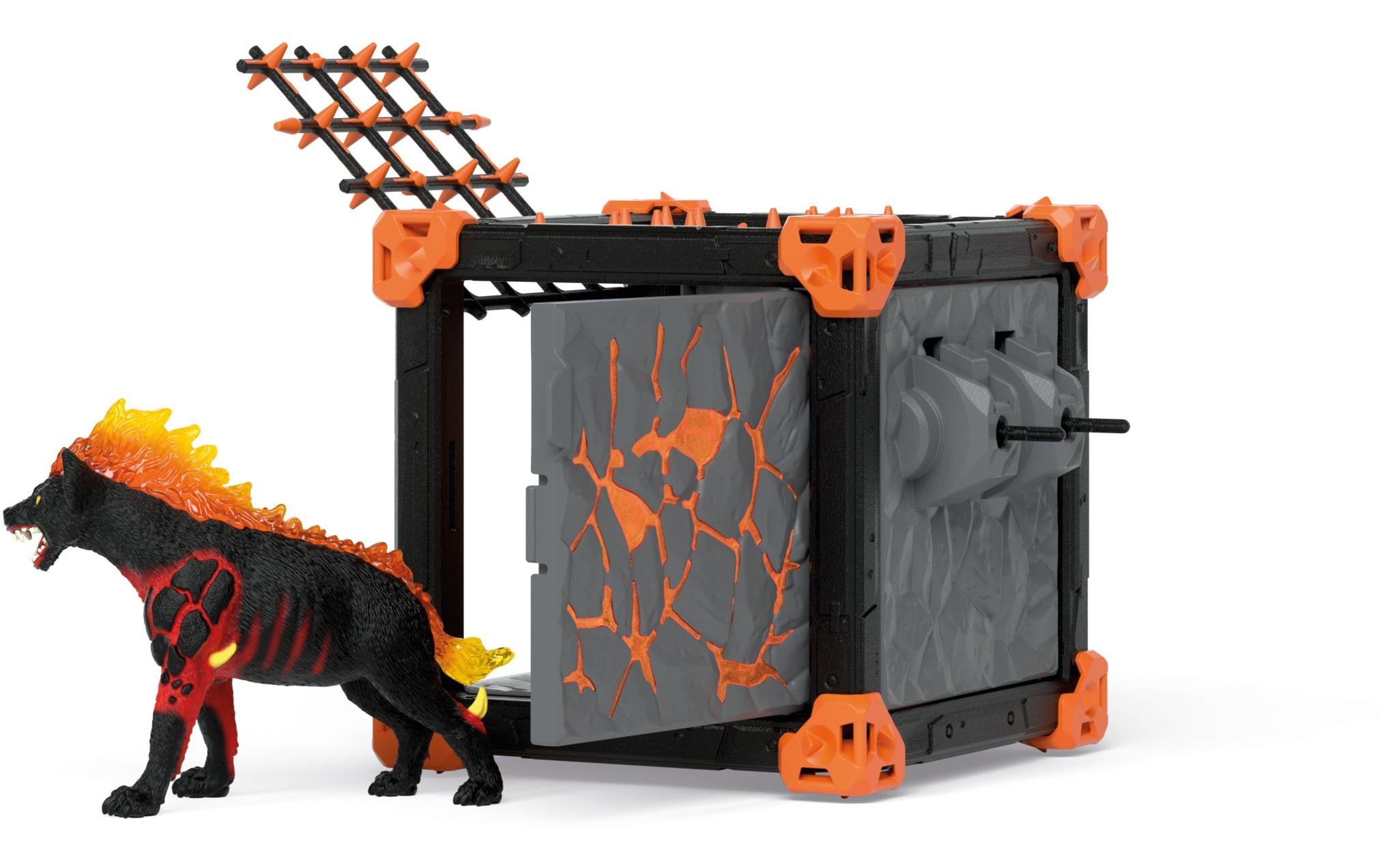 Schleich® Spielfigur »BattleCave Lavahyäne«