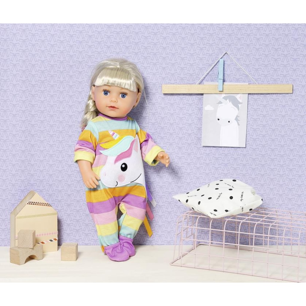 Zapf Creation® Puppenkleidung »Dolly Moda, Einhorn Strampler 39-46 cm«