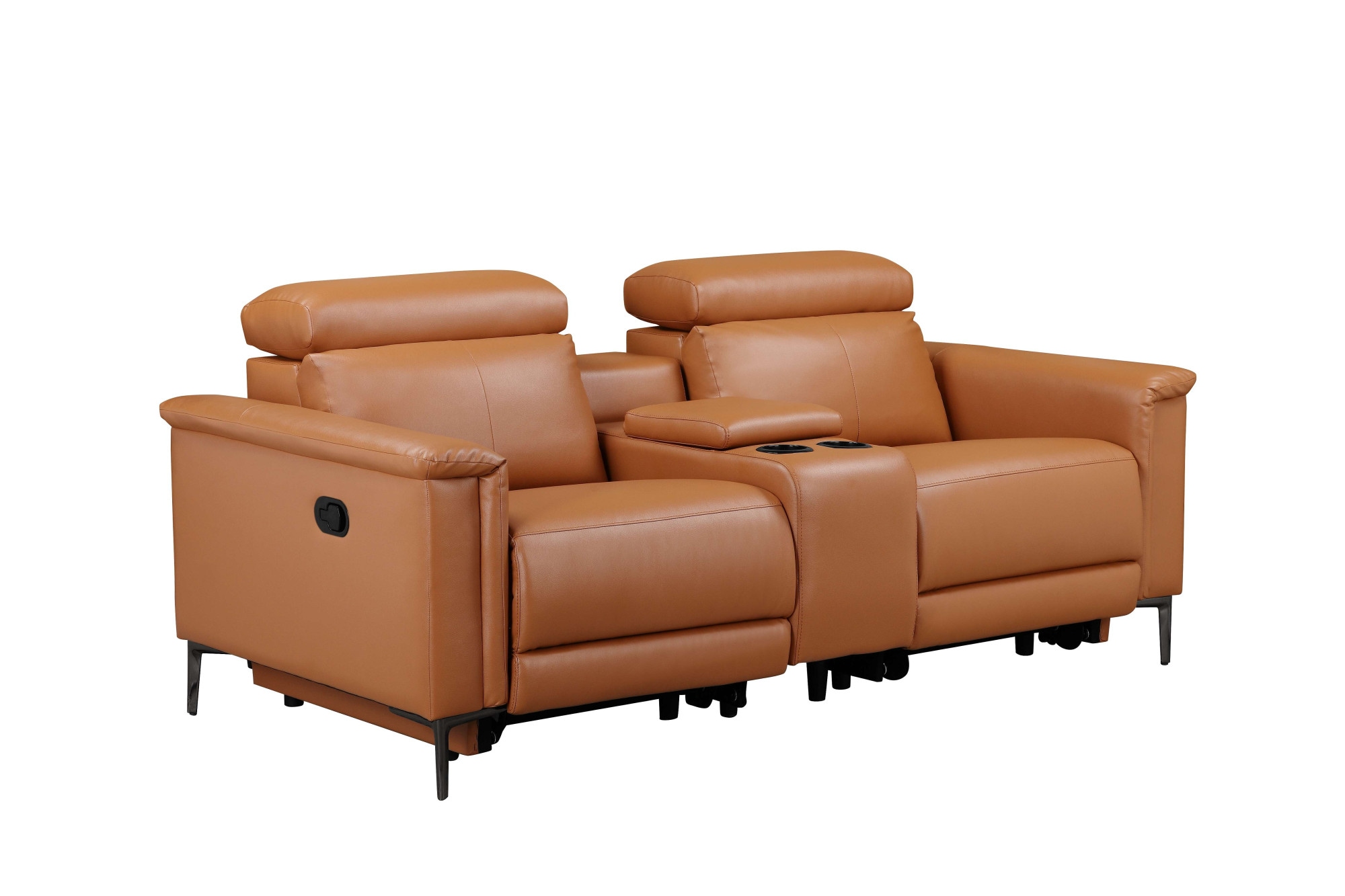 Home affaire 2-Sitzer »Lund, 2er-Kinosofa, TV-Sessel, Multimedia-Sofa, USB-A,«, m. elektrischer o. manueller Relaxfunktion, Getränkehalter u. Staufach