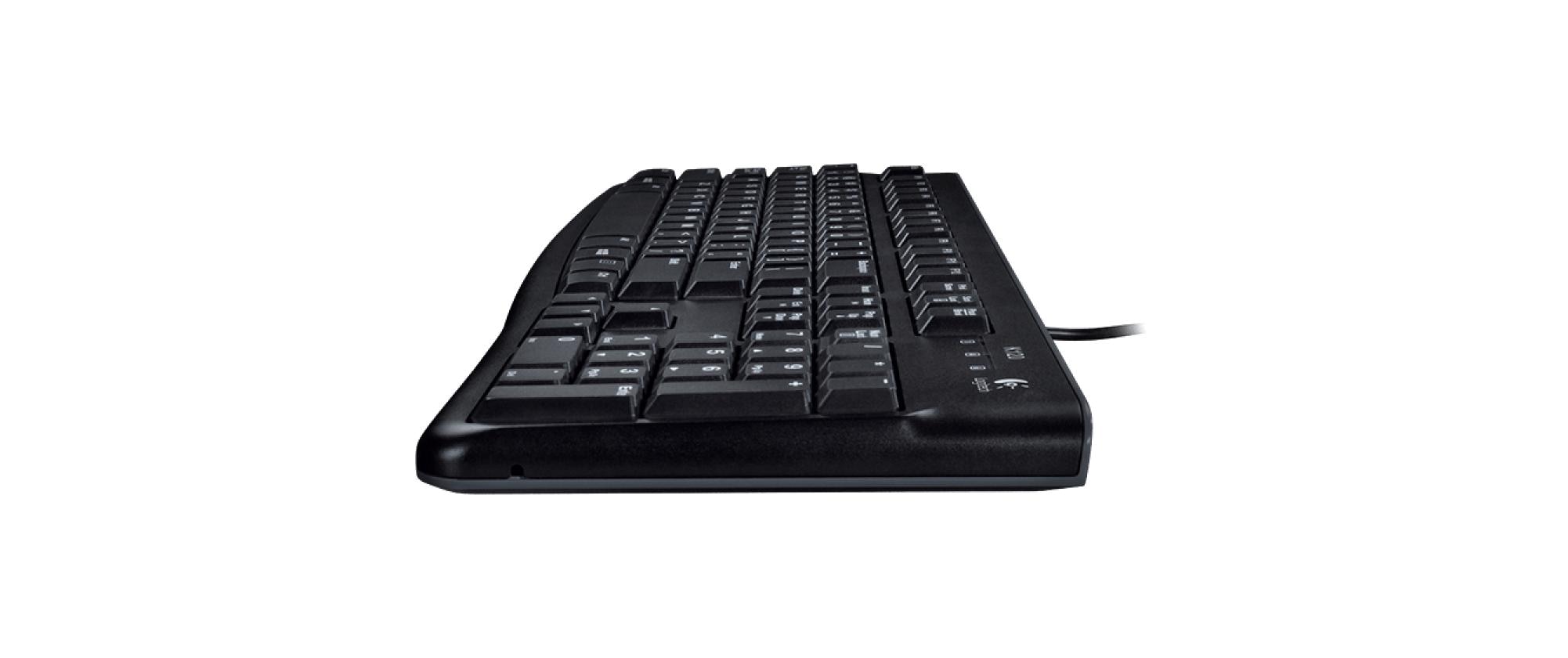 Logitech PC-Tastatur »K120 CH-Layout«, (Ziffernblock)