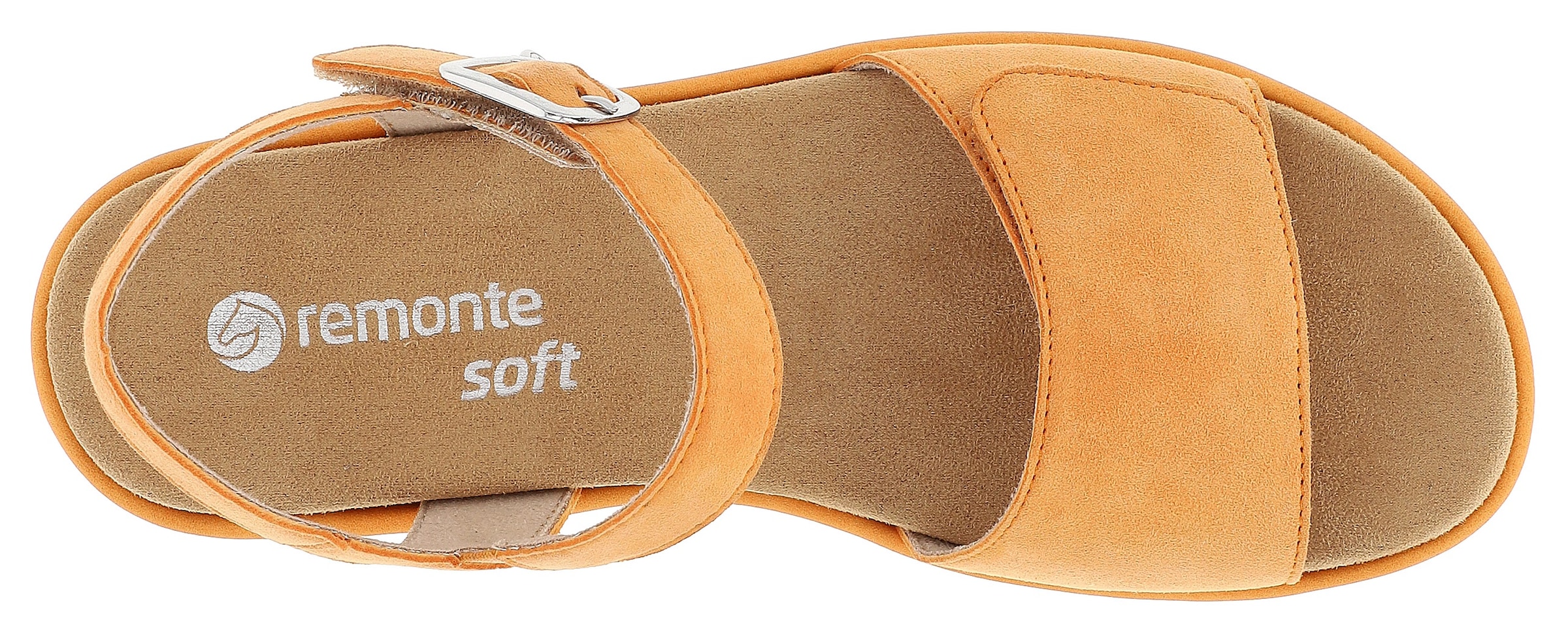 Remonte Keilsandalette »ELLE-Collection«, Sommerschuh, Sandale, Keilabsatz, mit Soft Foam Ausstattung