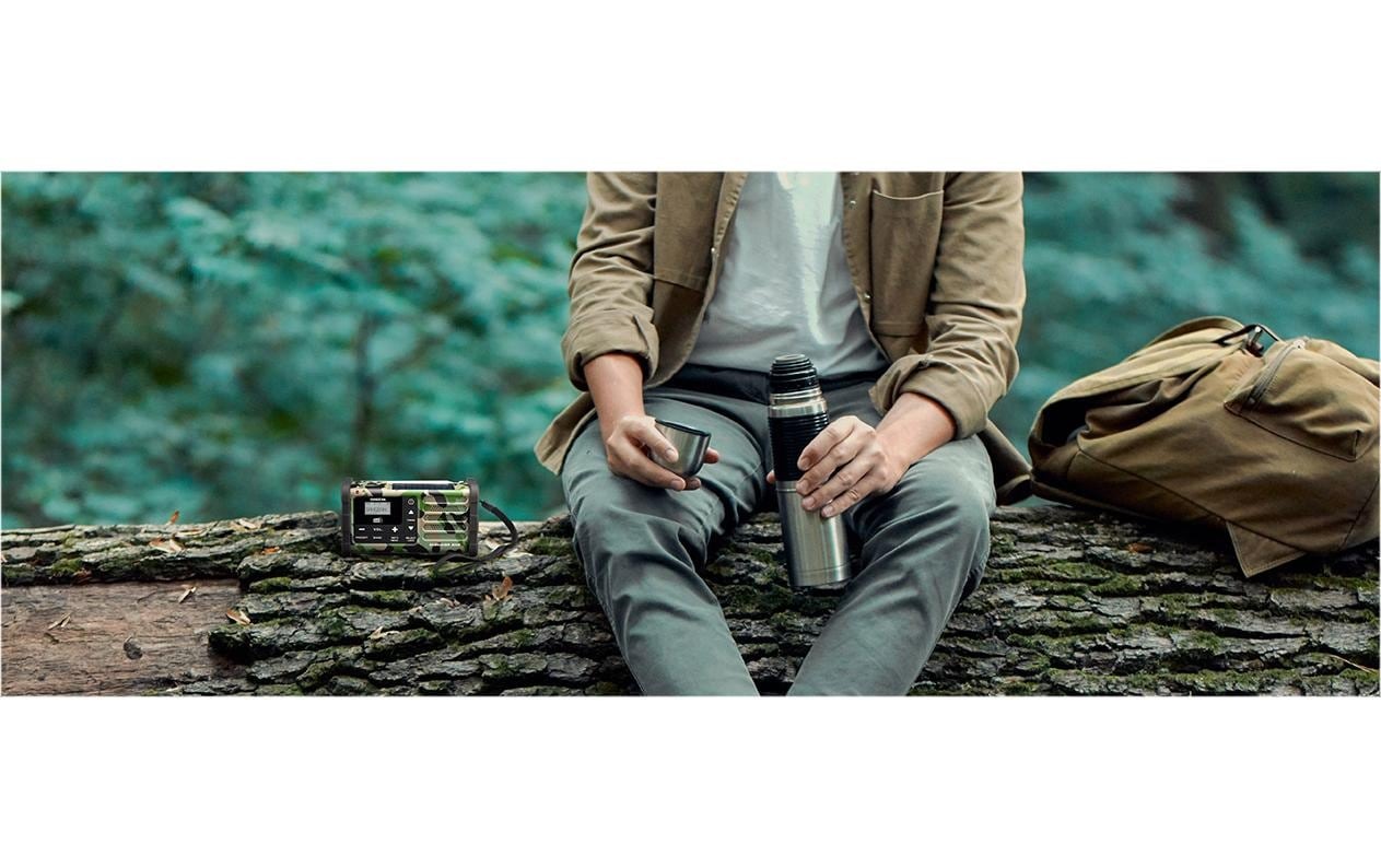 Sangean Digitalradio (DAB+) »Survivor DAB Camouflage«, (Digitalradio (DAB+)-FM-Tuner)