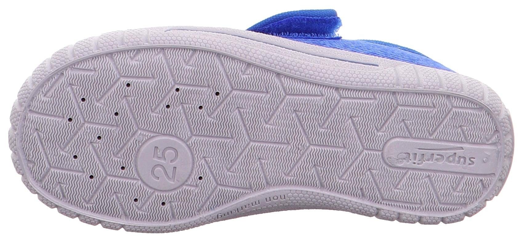 Superfit Hausschuh »Bill WMS: Mittel«, Kindergarten Schuh im Jeans-Look, Grössenschablone zum Download