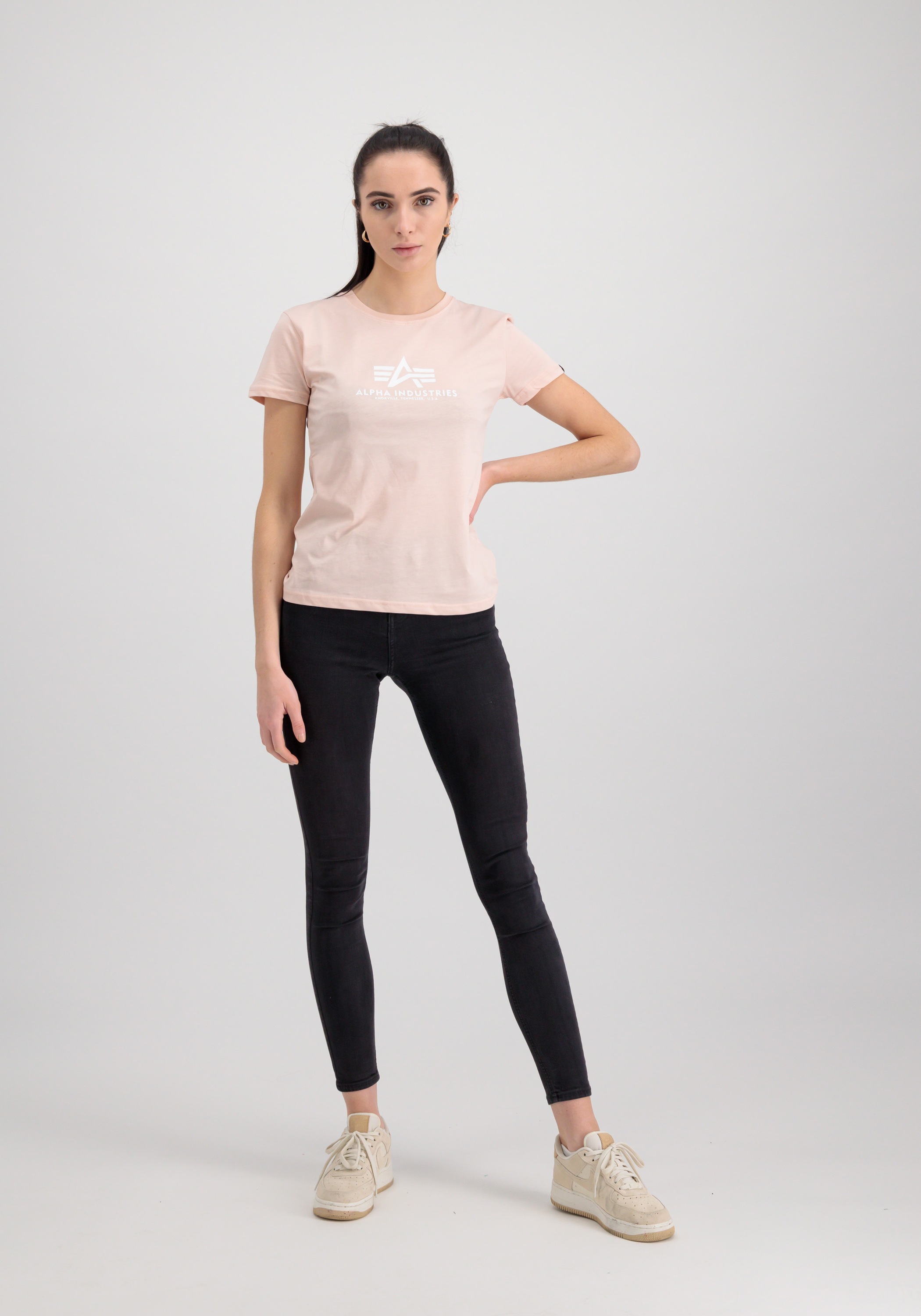Alpha Industries T-Shirt »Alpha Industries Women - T-Shirts New Basic T-Shirt BL W«