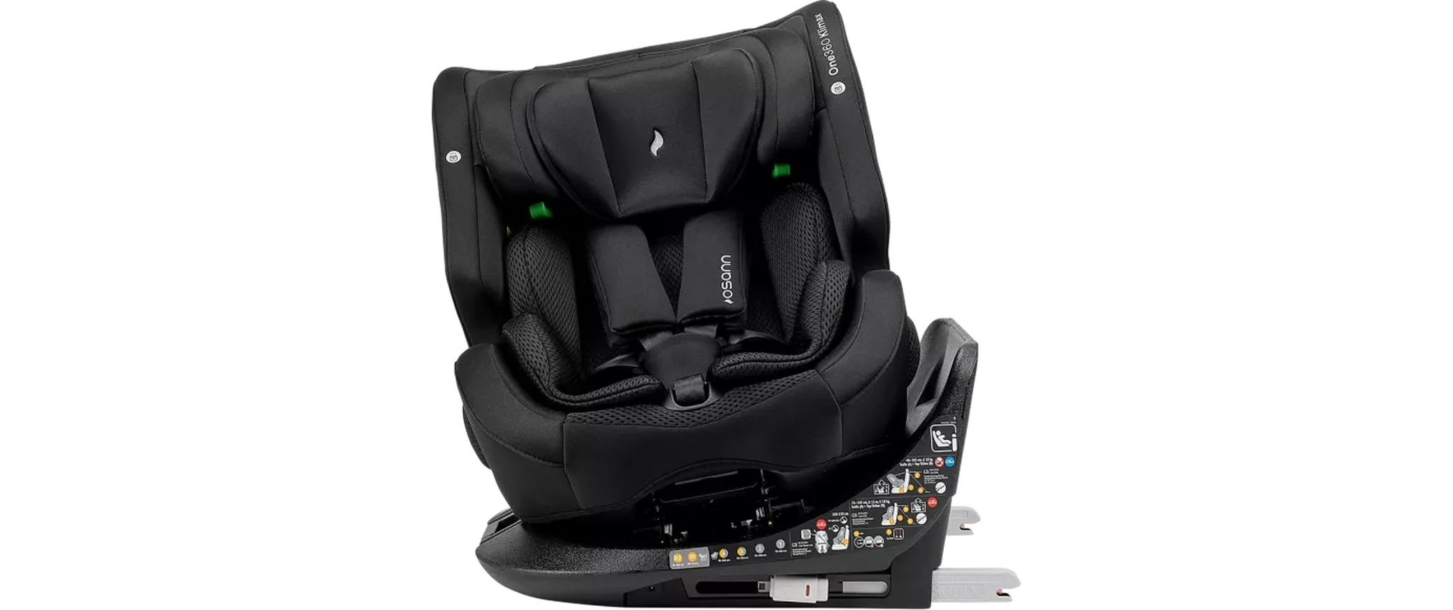 Osann Autokindersitz »One360 Klimax All Black«, Klasse 0 / 1 / II / III (bis 36 kg)