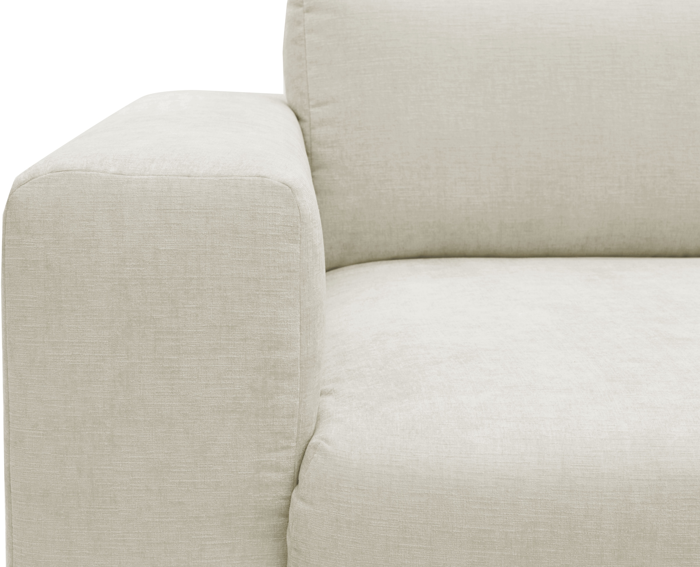 DOMO collection Big-Sofa »Dundee Megasofa Breite 276 cm, Taschenfederkern, fester Sitzkomfort«, pflegeleichter, edler Strukturstoff in Chenille-Optik
