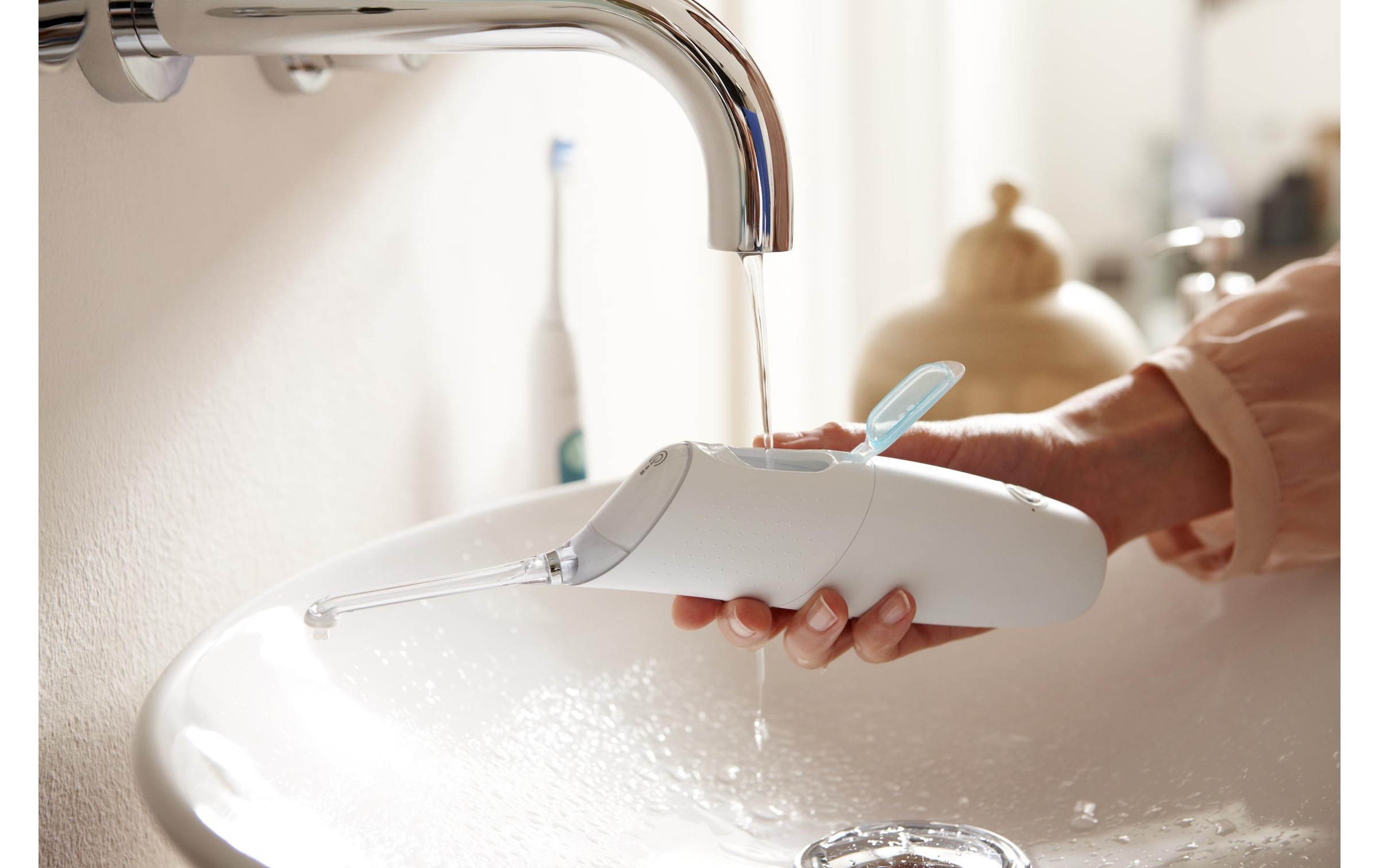 Philips Elektrische Zahnbürste »Set Zahnbürste Diamond Clean 9000 mit Munddusche Airfloss«