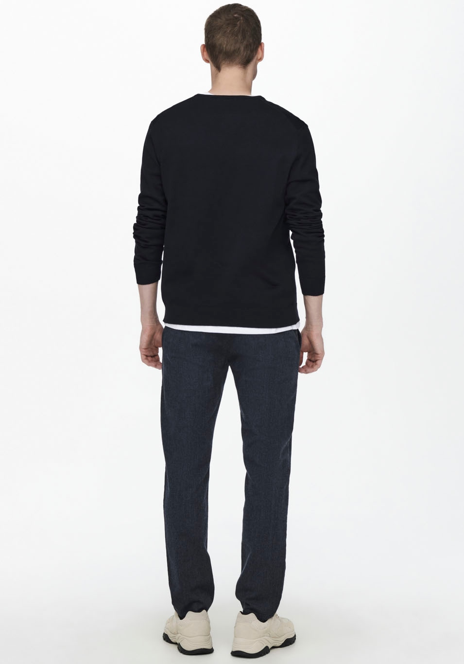 ONLY & SONS Rundhalspullover »WYLER LIFE CREW KNIT«