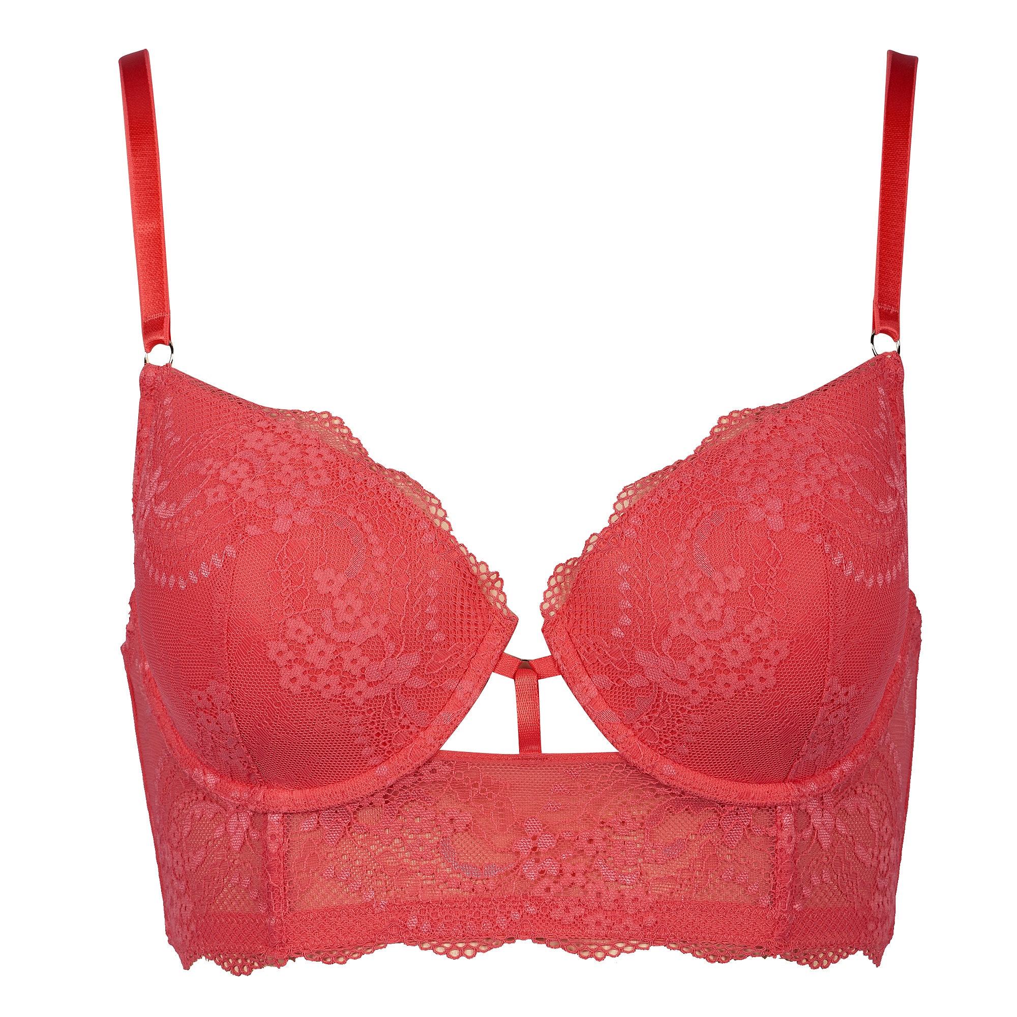 After Eden D-cup & up Longline-BH »Maite«, Mit vorgeformten Cup, Spitze