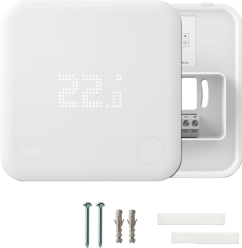 Tado Heizkörperthermostat »Funk-Temperatursensor, Zusatzprodukt für Smarte Heizkörper-Thermostate«