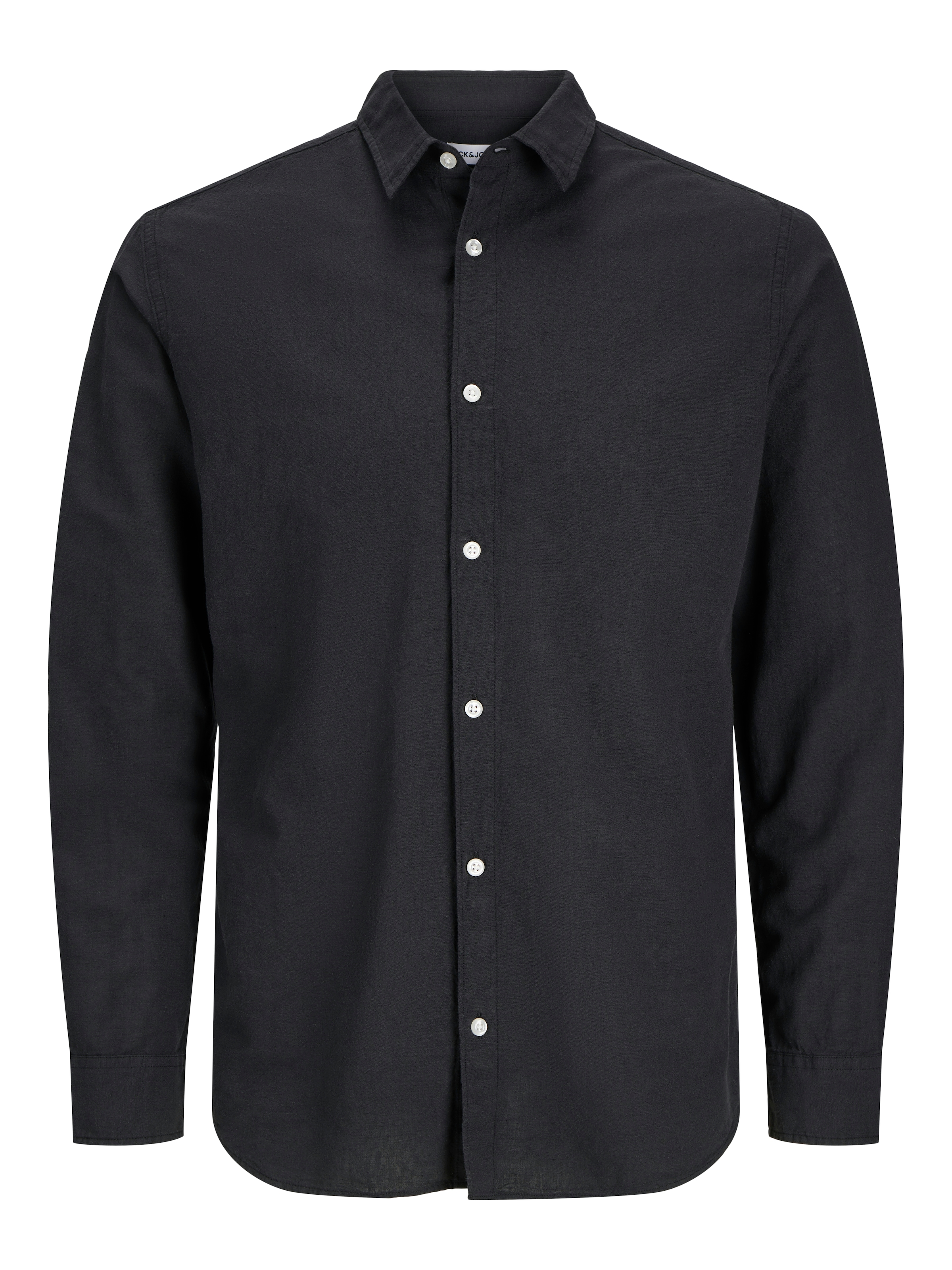 Jack & Jones Langarmhemd »JJEBREEZE SHIRT LS SN«, mit Hemdkragen