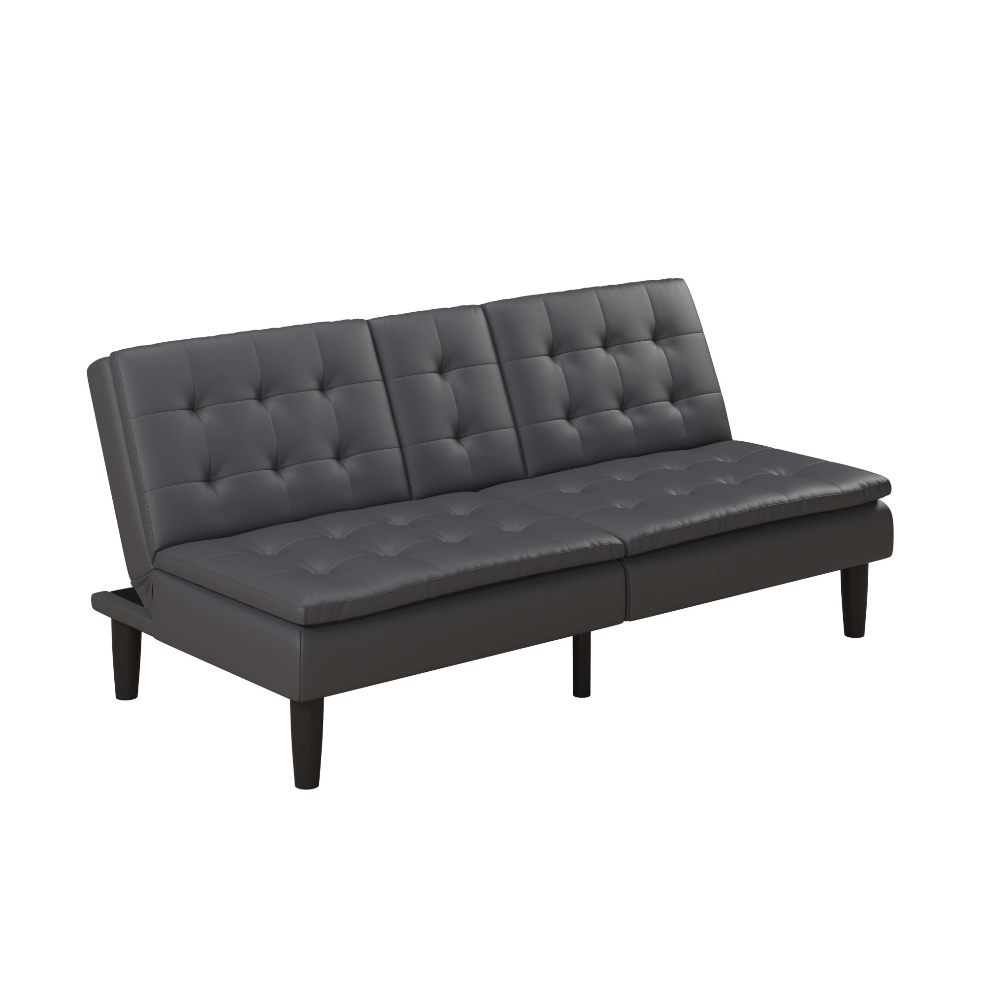 Dorel Home Schlafsofa »MAINE, Kinosofa mit Relax- und Bettfunktion, 2 Getränkehalter,«, Liegefläche 190 x 110 cm, Webstoff und Kunstleder