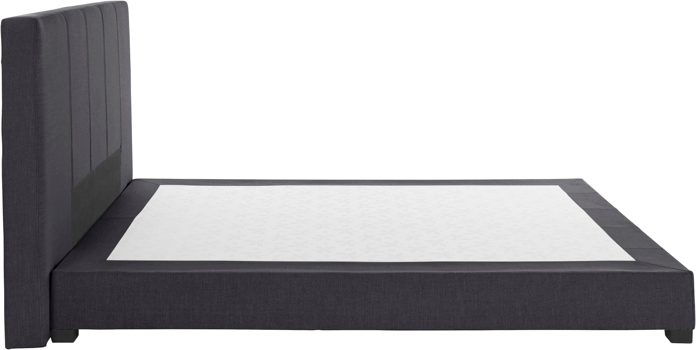 GOODproduct Boxspringbett »Peetu«, Taschenfederkern-Matratze, in 4 Breiten und 4 Farben, incl. Topper