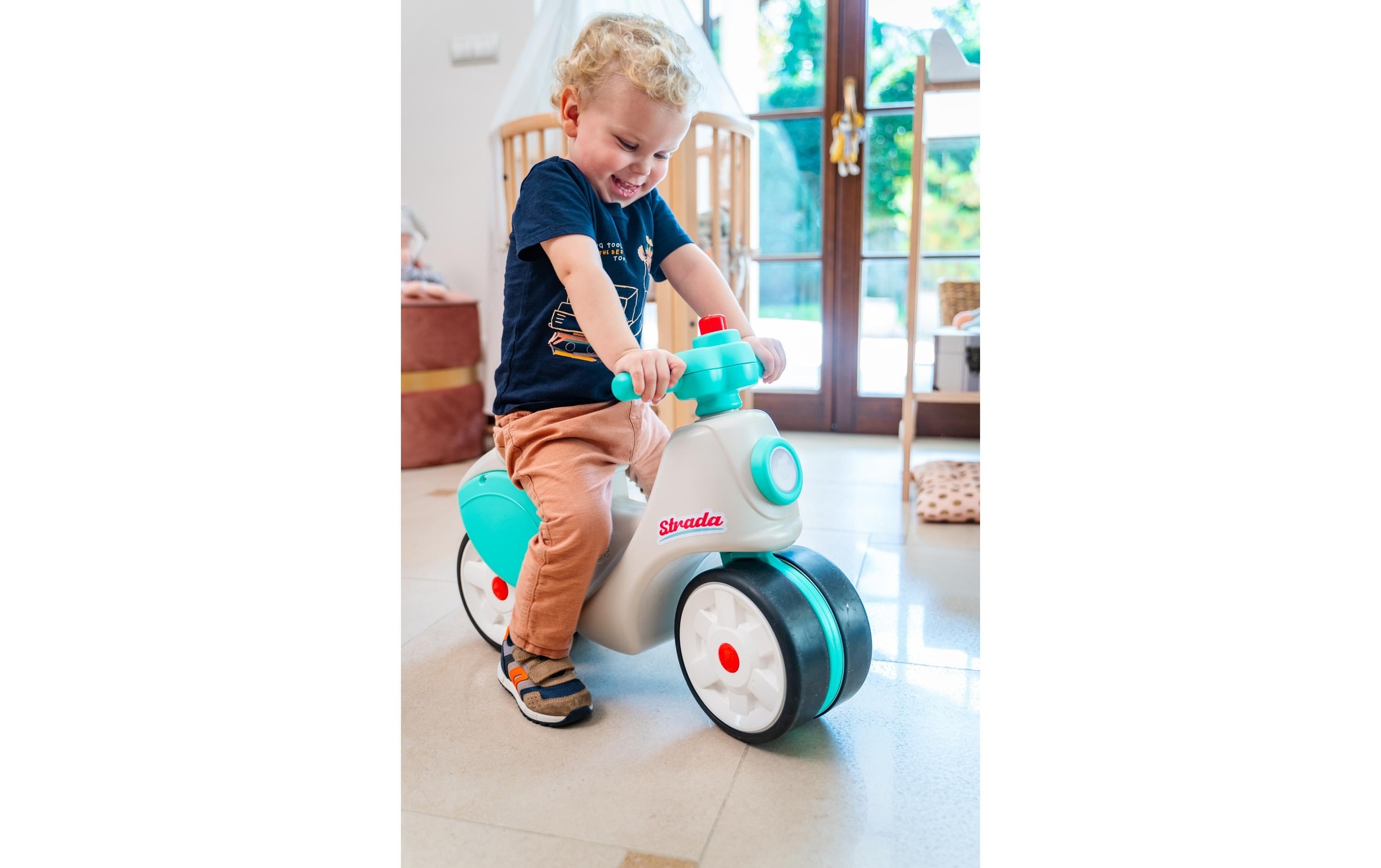 Falk Rutschmotorrad »Rutschfahrzeug Strada Early Years Scooter«