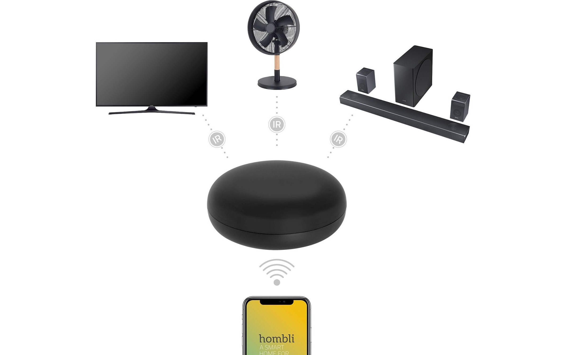 Smart-Home-Steuerelement »hombli Smart IR Remote Control Schwarz«