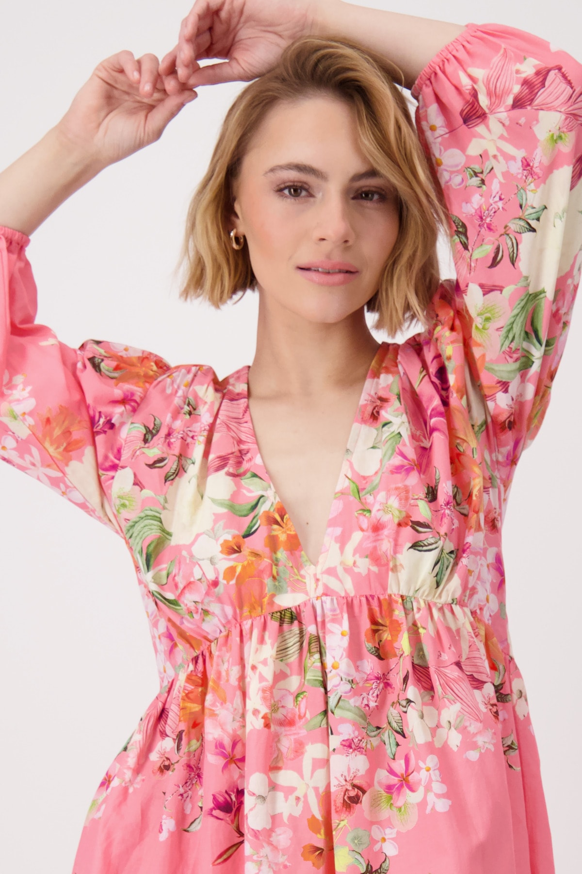 Monari Druckkleid, mit Blumenmuster