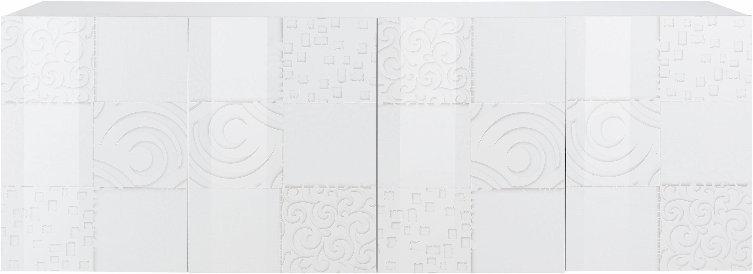 LC Sideboard »Miro«, Breite 241 mit cm | shoppen Siebdruck Jelmoli-Versand online dekorativem