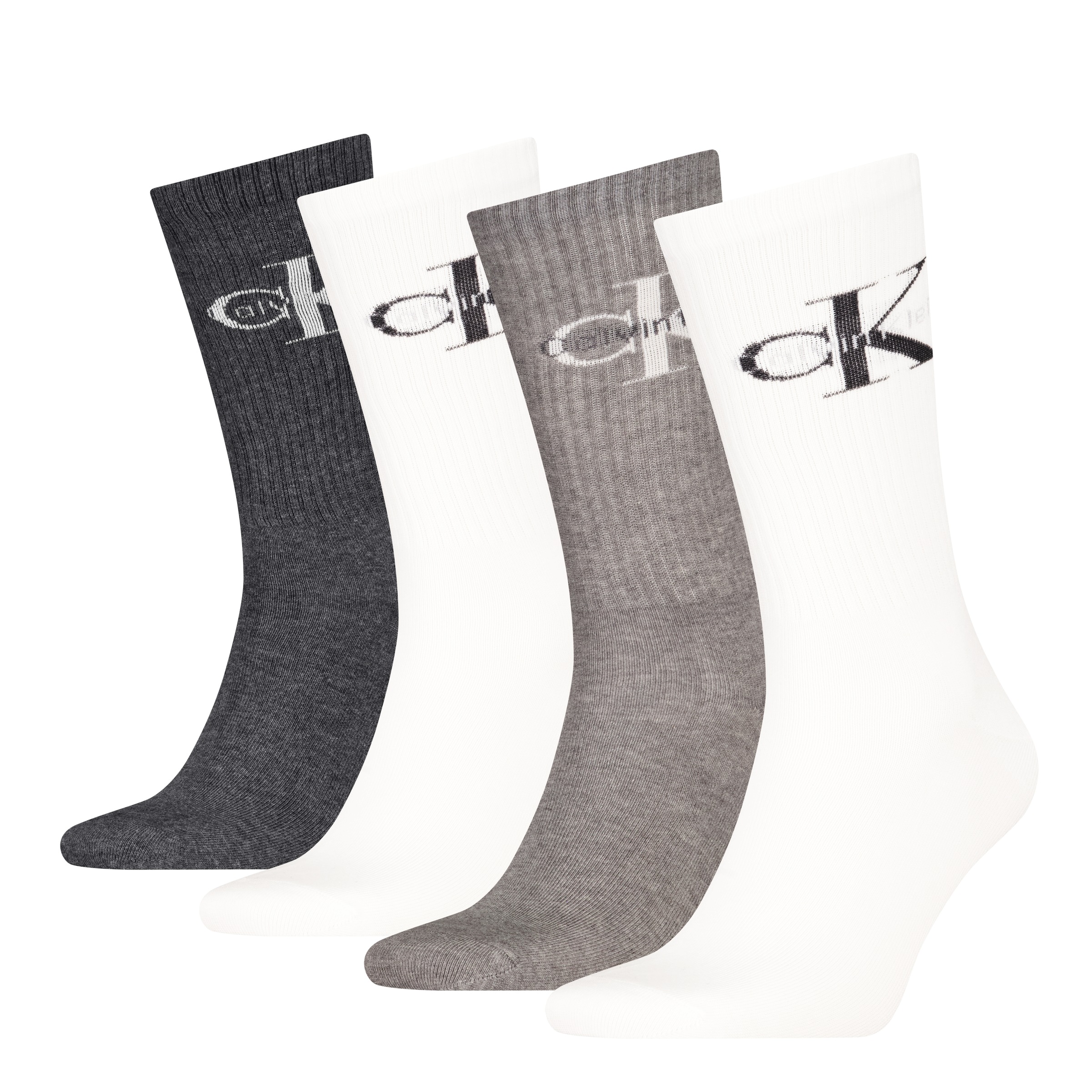 Calvin Klein Jeans Socken »CKJ MEN SOCK 4P GIFTBOX MONOLOGO« 4er Pack