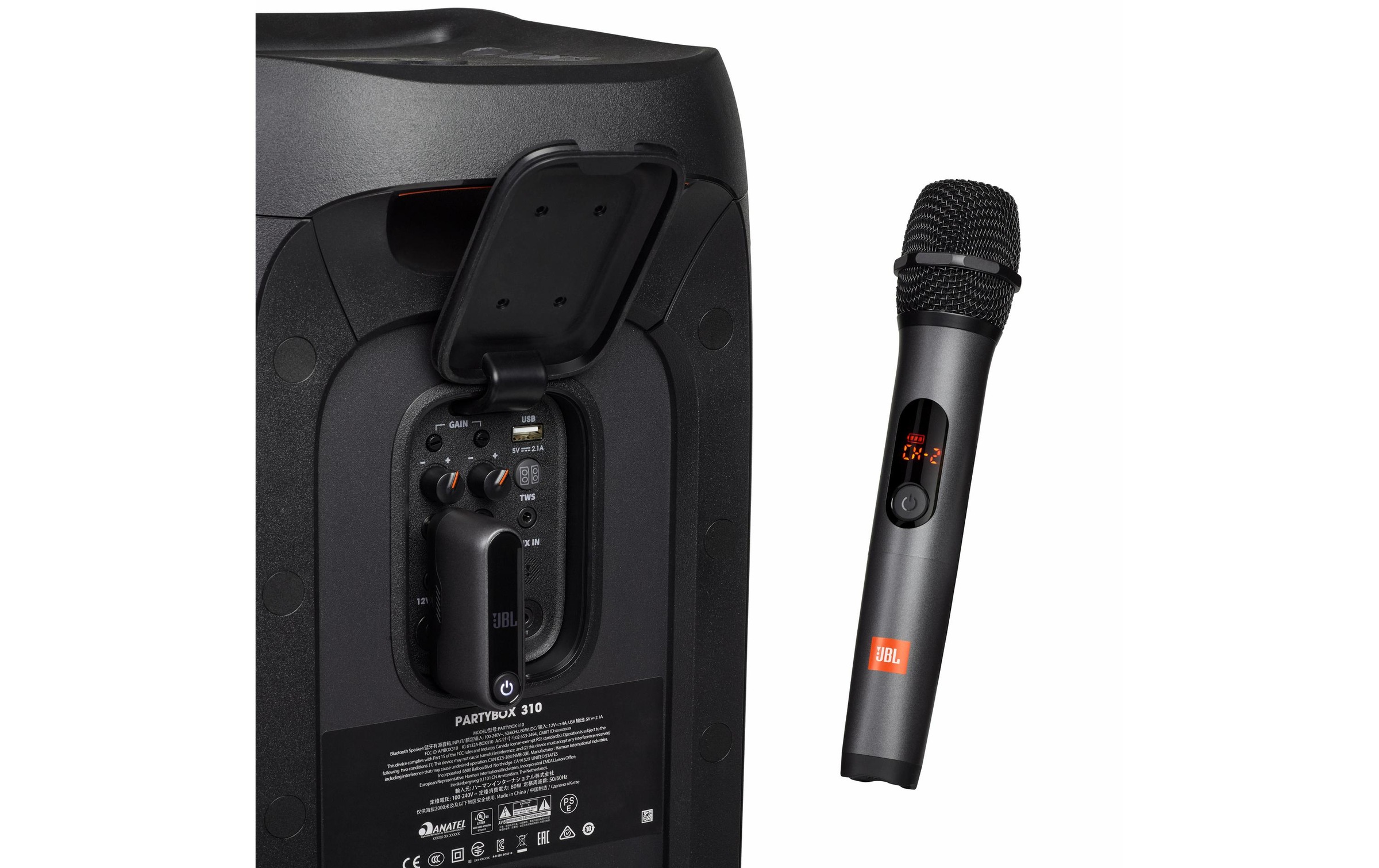 JBL Mikrofon »Mikrofone für Partybox«