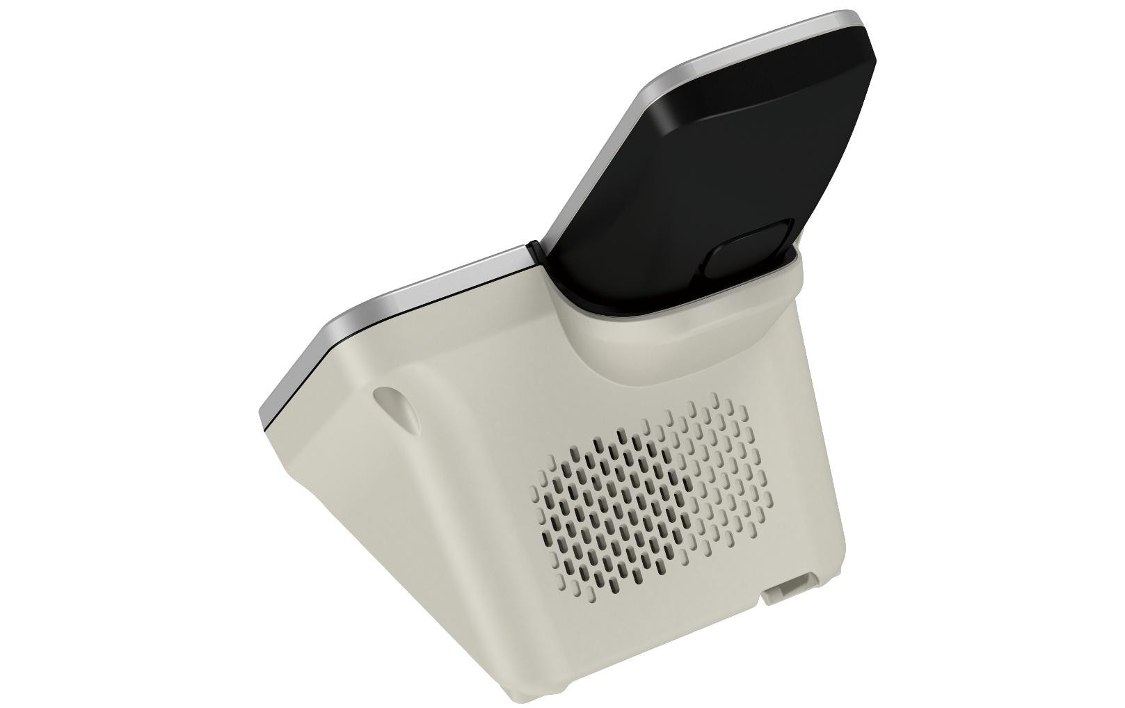 Panasonic Schnurloses DECT-Telefon »KX-TGD320SLW Schwarz/Silberfarben«