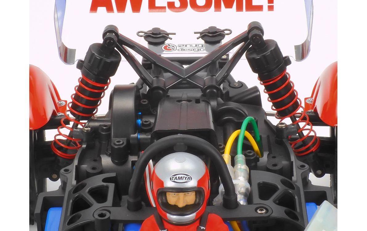Tamiya RC-Buggy »Astute 2022 TD2 RWD lackiert Bausatz«