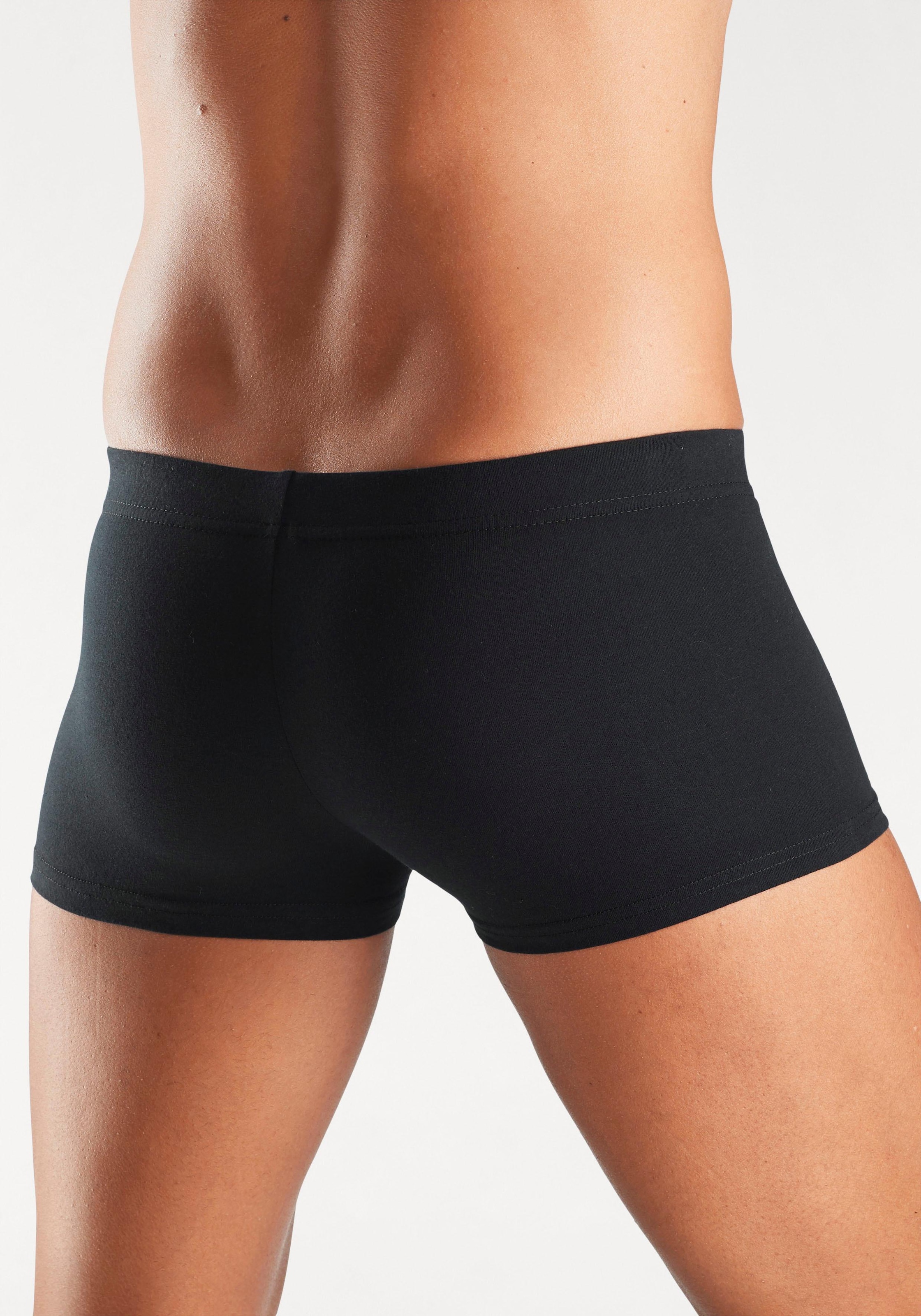 H.I.S Hipster, (Packung, 5 St.), Boxershorts aus Baumwollstretch