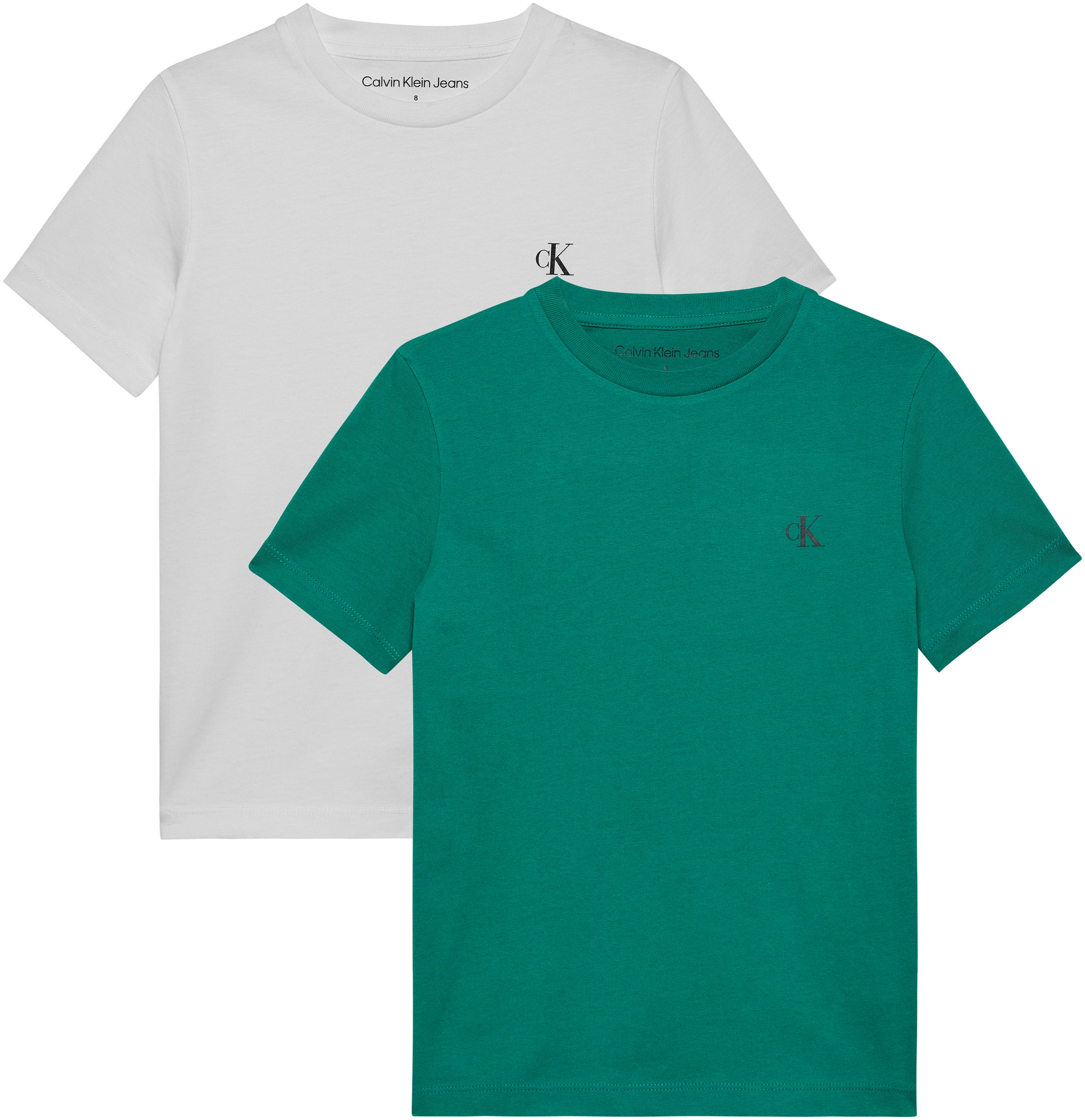 Jeans »2-PACK ✵ kaufen | (2 Calvin TOP«, 16 Jahre bis Kinder für online MONOGRAM T-Shirt tlg.), Jelmoli-Versand Klein