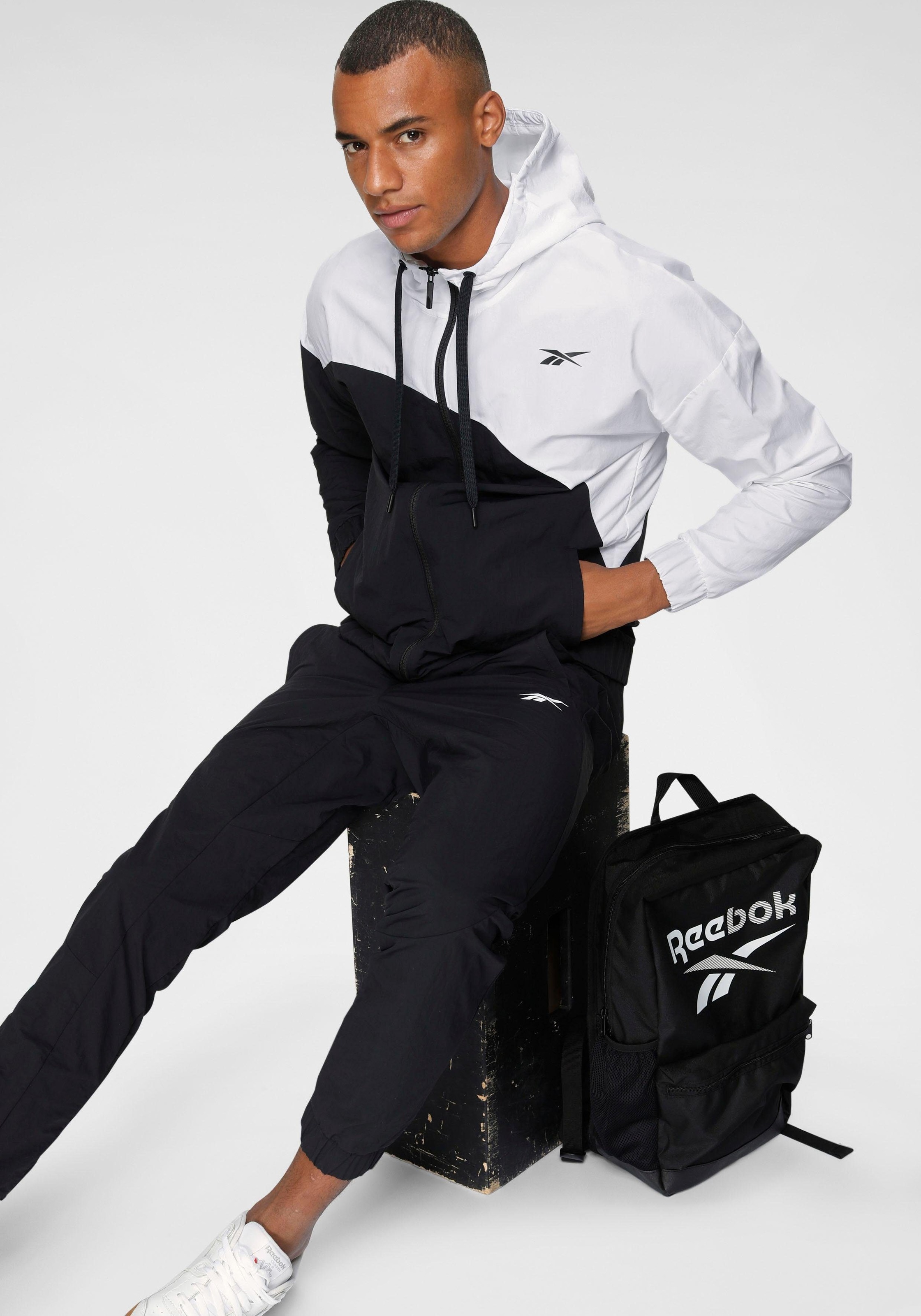 reebok woven tracksuit