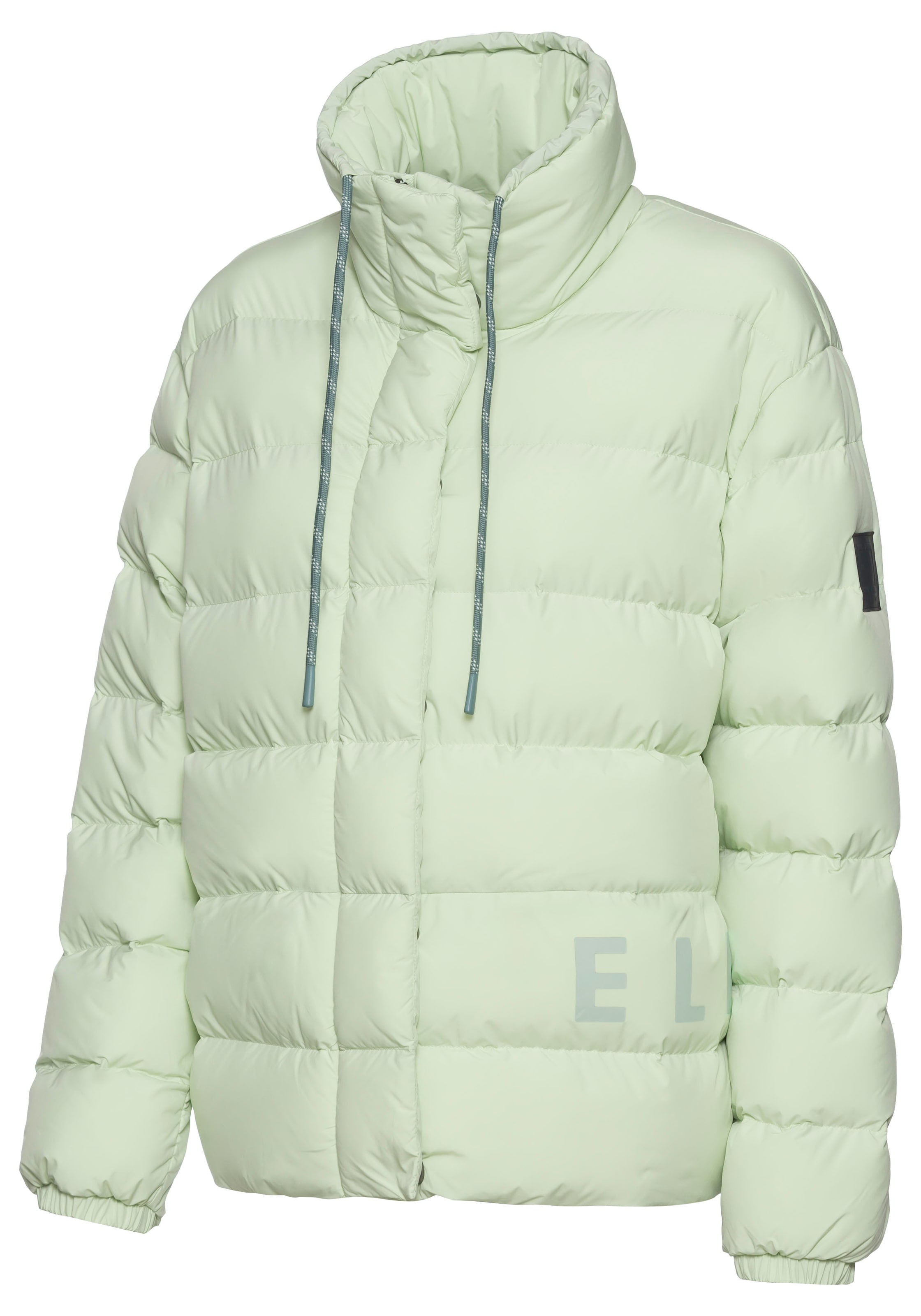 Elbsand Steppjacke, ohne Kapuze, mit hochschliessendem Kragen