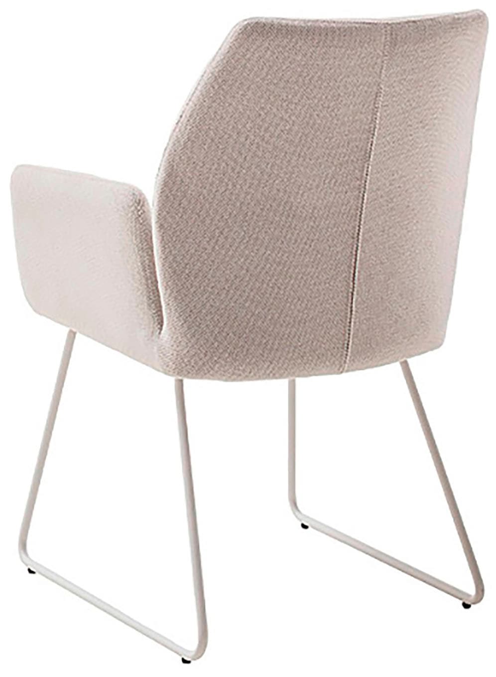 MCA furniture 4-Fussstuhl »BEVERLY«, (Set), 2 St., Chenilleoptik, Esszimmerstuhl,Chenilleoptik,360°drehbar,Sitzhöhe 49cm,belastbar 120kg