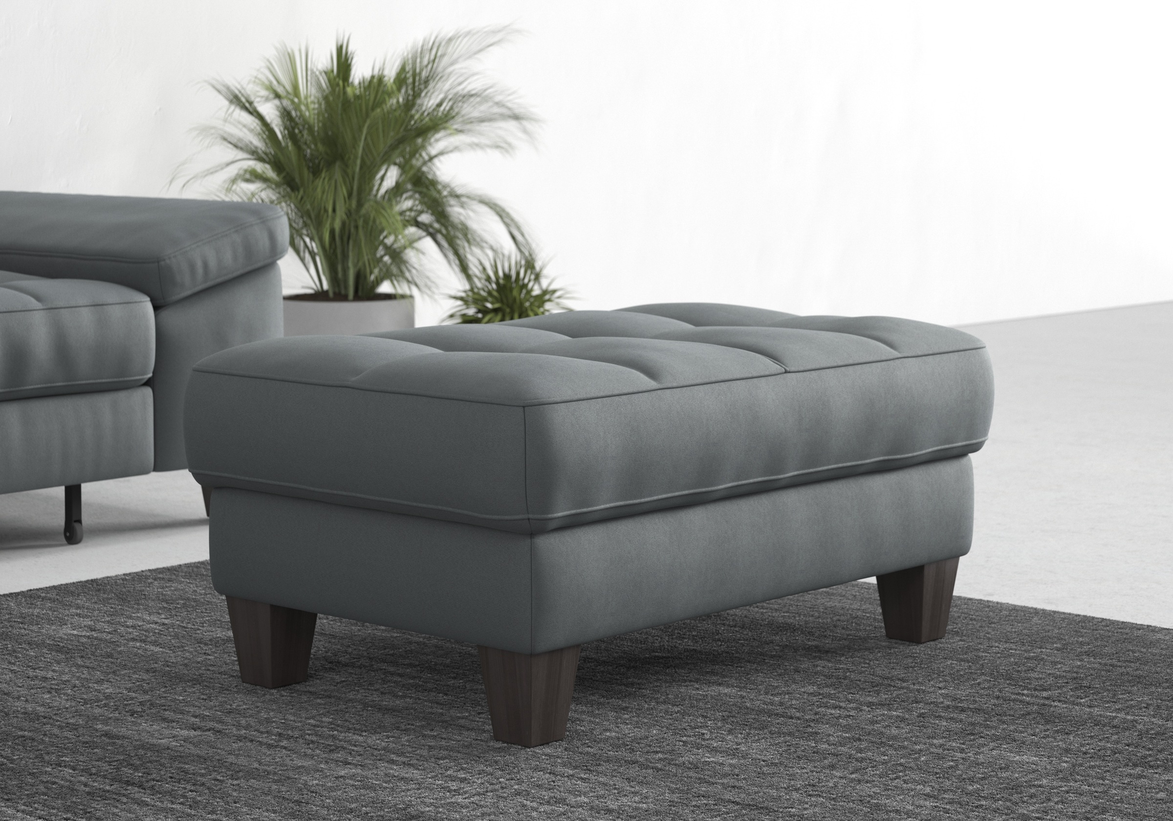 sit&more Stauraumhocker »Westham«, wahlewise mit/ohne Federkern