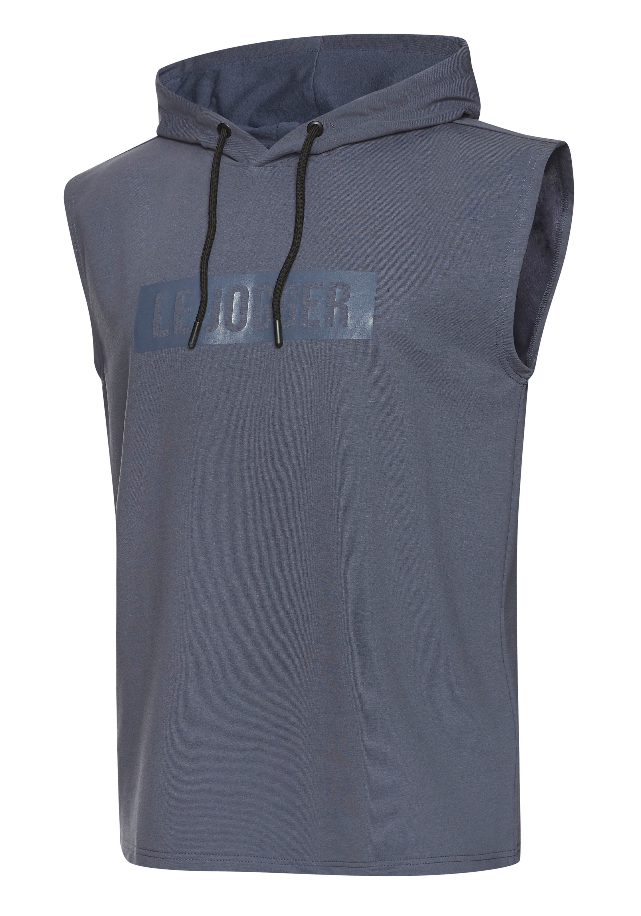 le jogger® Kapuzenpullover, mit Druck und Kordelzug