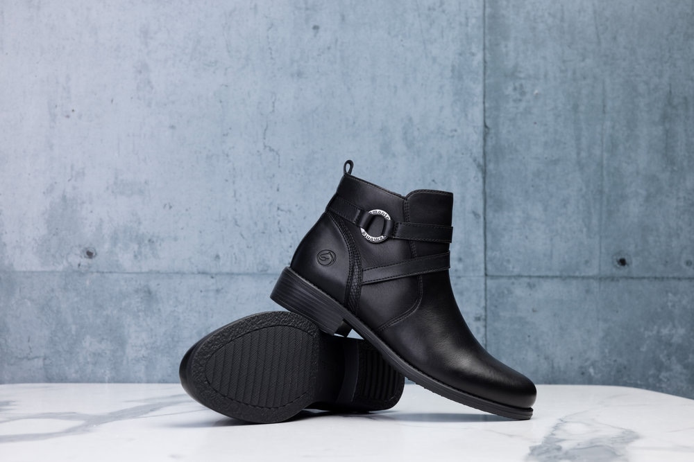 Remonte Stiefelette, Businessschuh, Boots, Flats mit praktischem Innenreissverschluss
