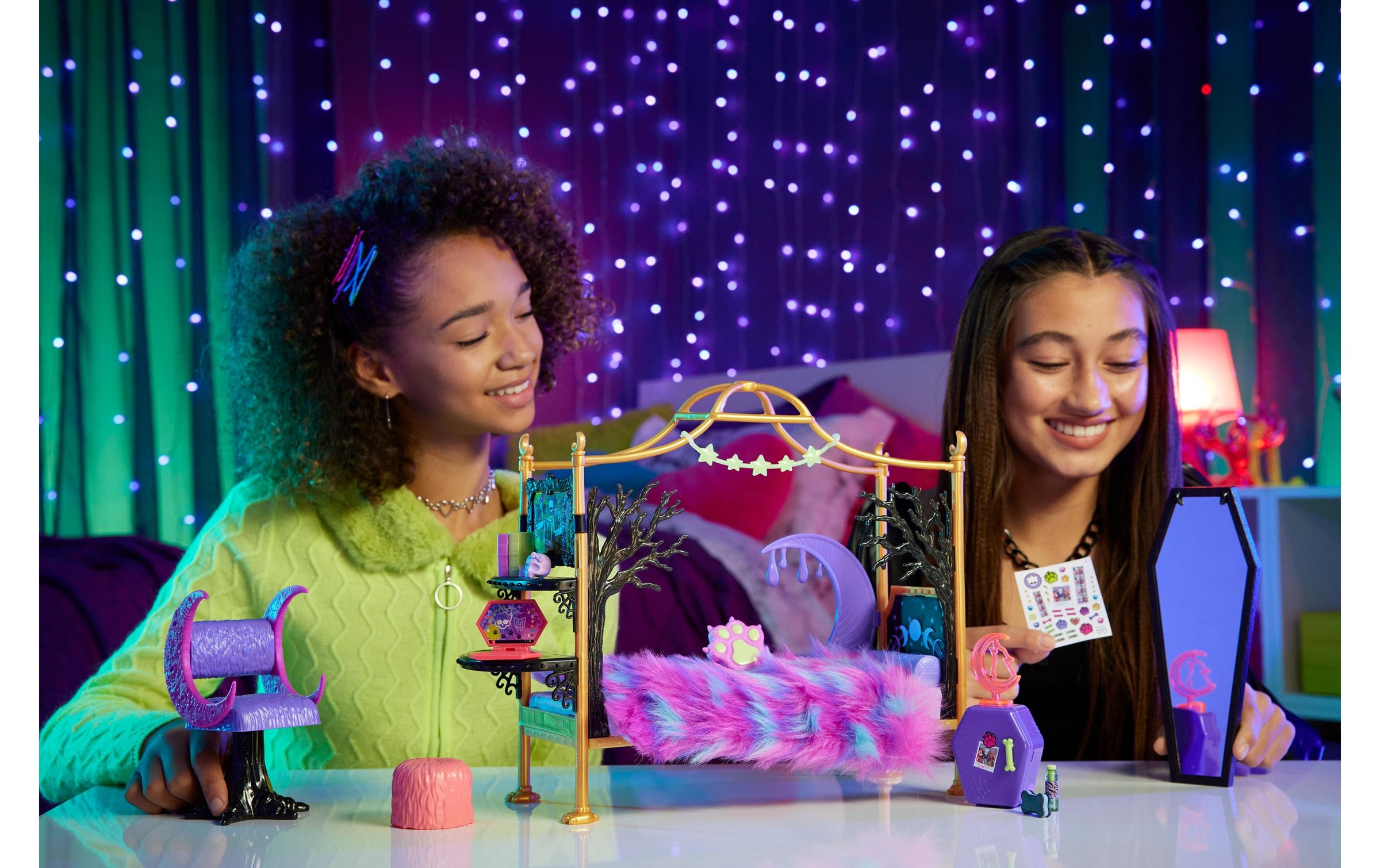 MonsterHigh™ Puppenhausmöbel »Monster High Clawdeen Wolfs Schlafzimmer«