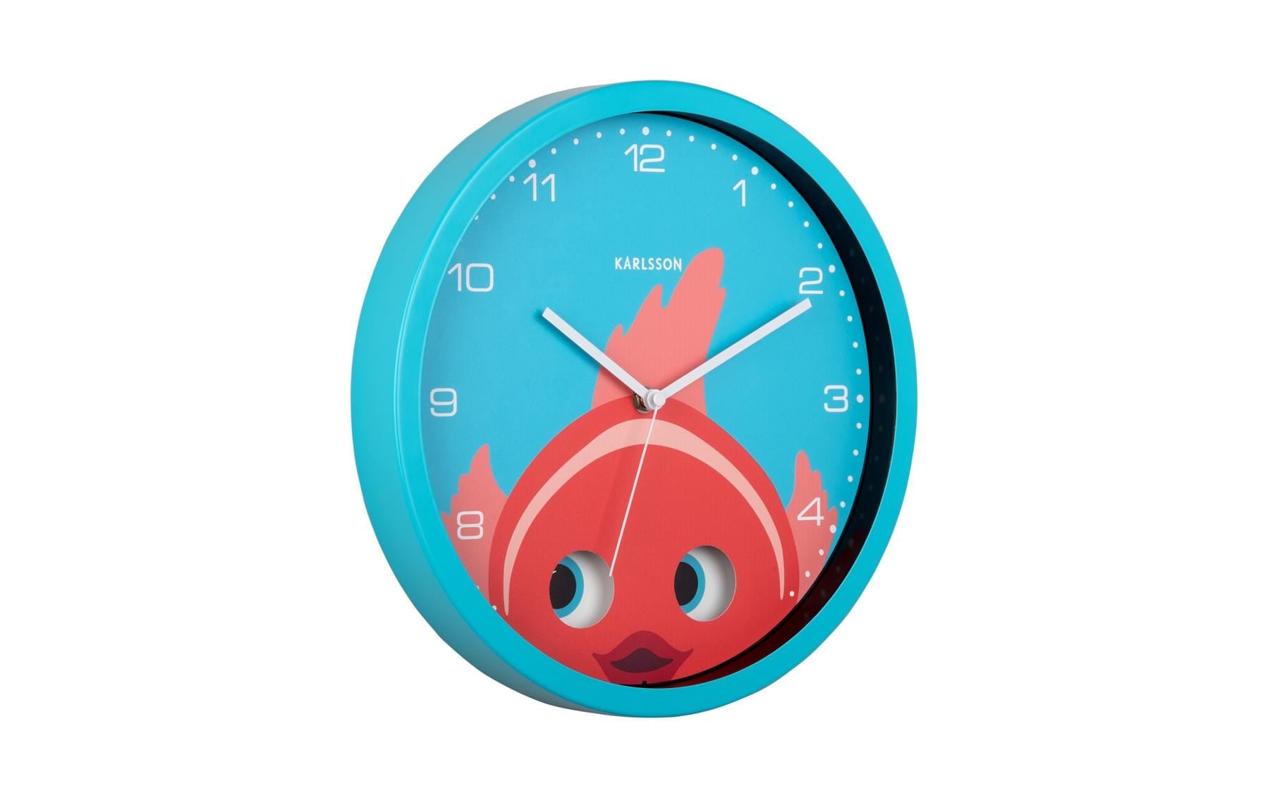 Karlsson Wanduhr »Goldfarbenfisch Ø 30,8 cm«