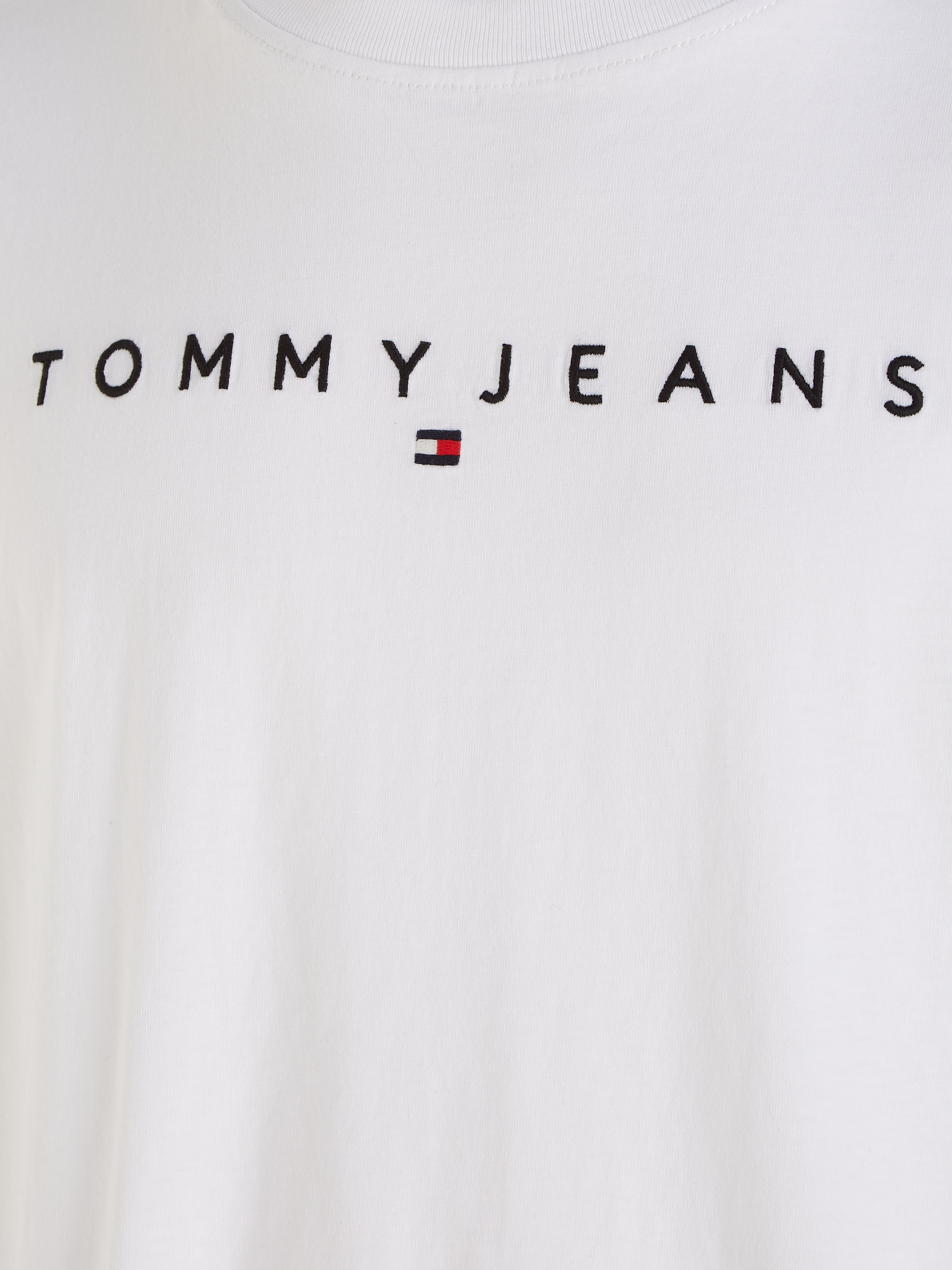 Tommy Jeans T-Shirt »TJM REG LINEAR LOGO TEE EXT«, mit Markenlabel